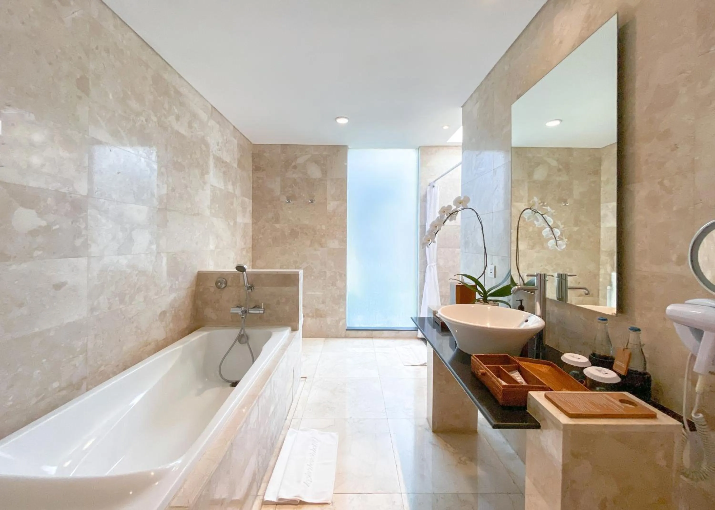 Bathroom in Legian Beach Hotel