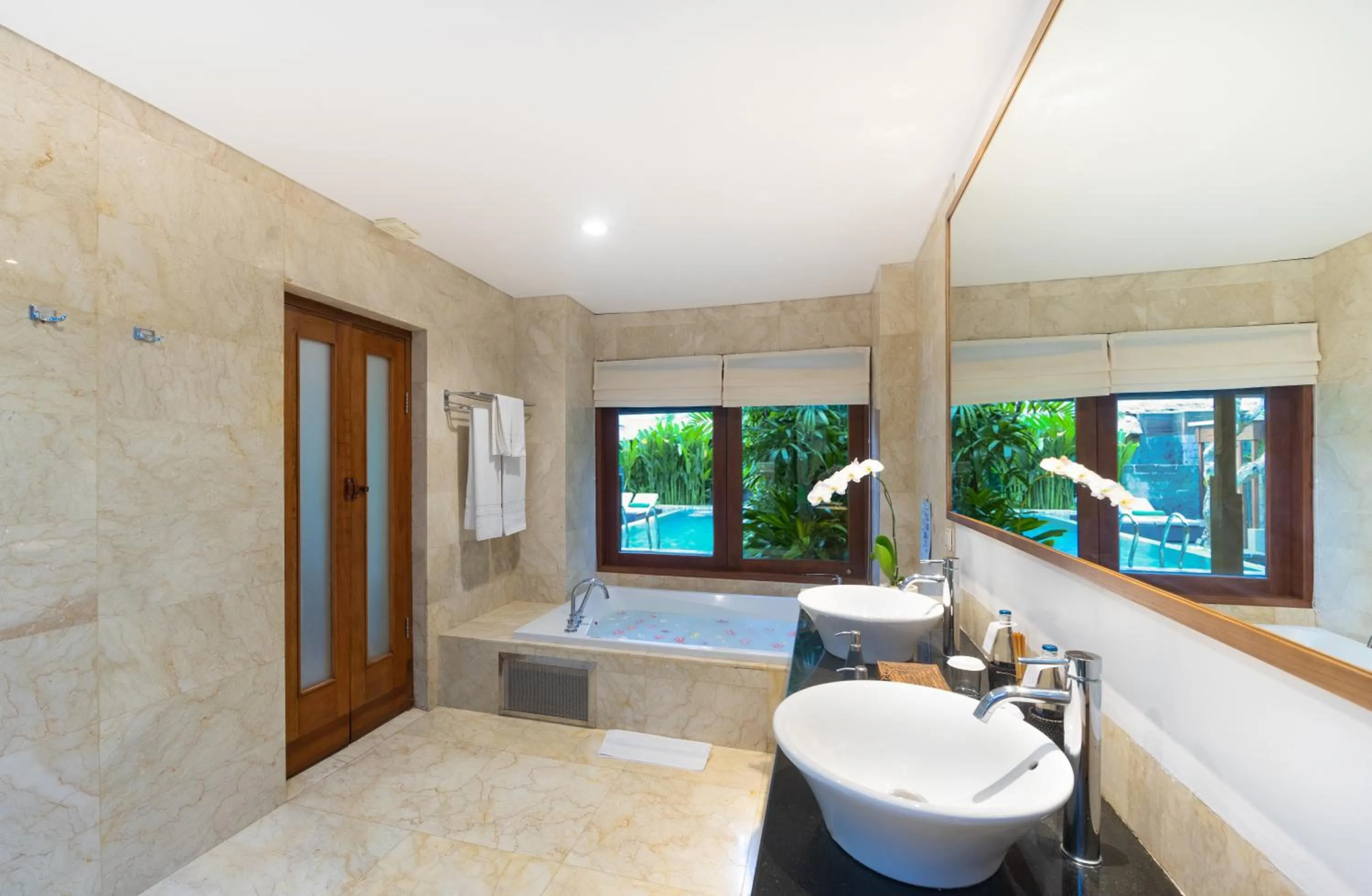Bathroom in Legian Beach Hotel