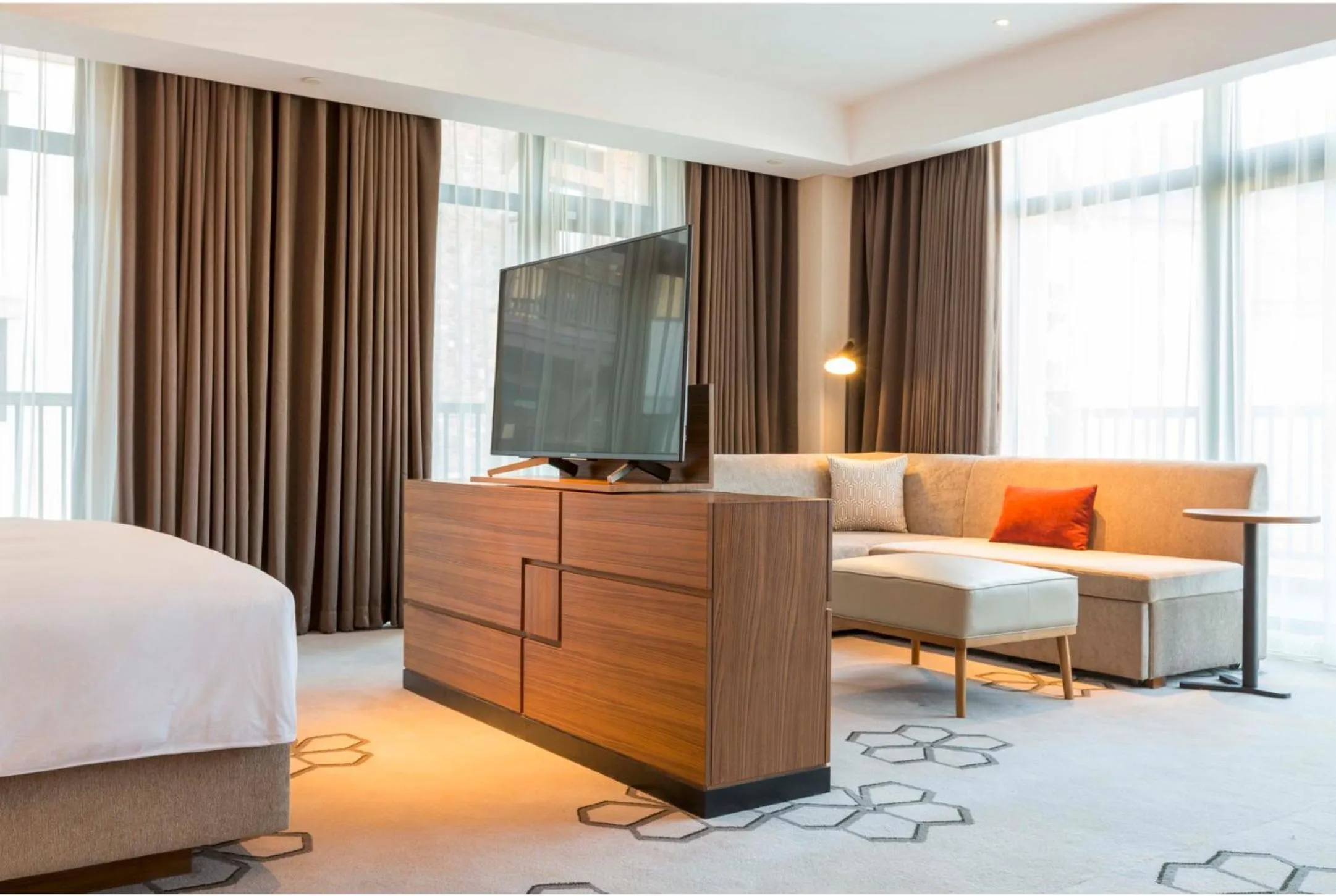 TV and multimedia, Bed in Hyatt Place Chongli