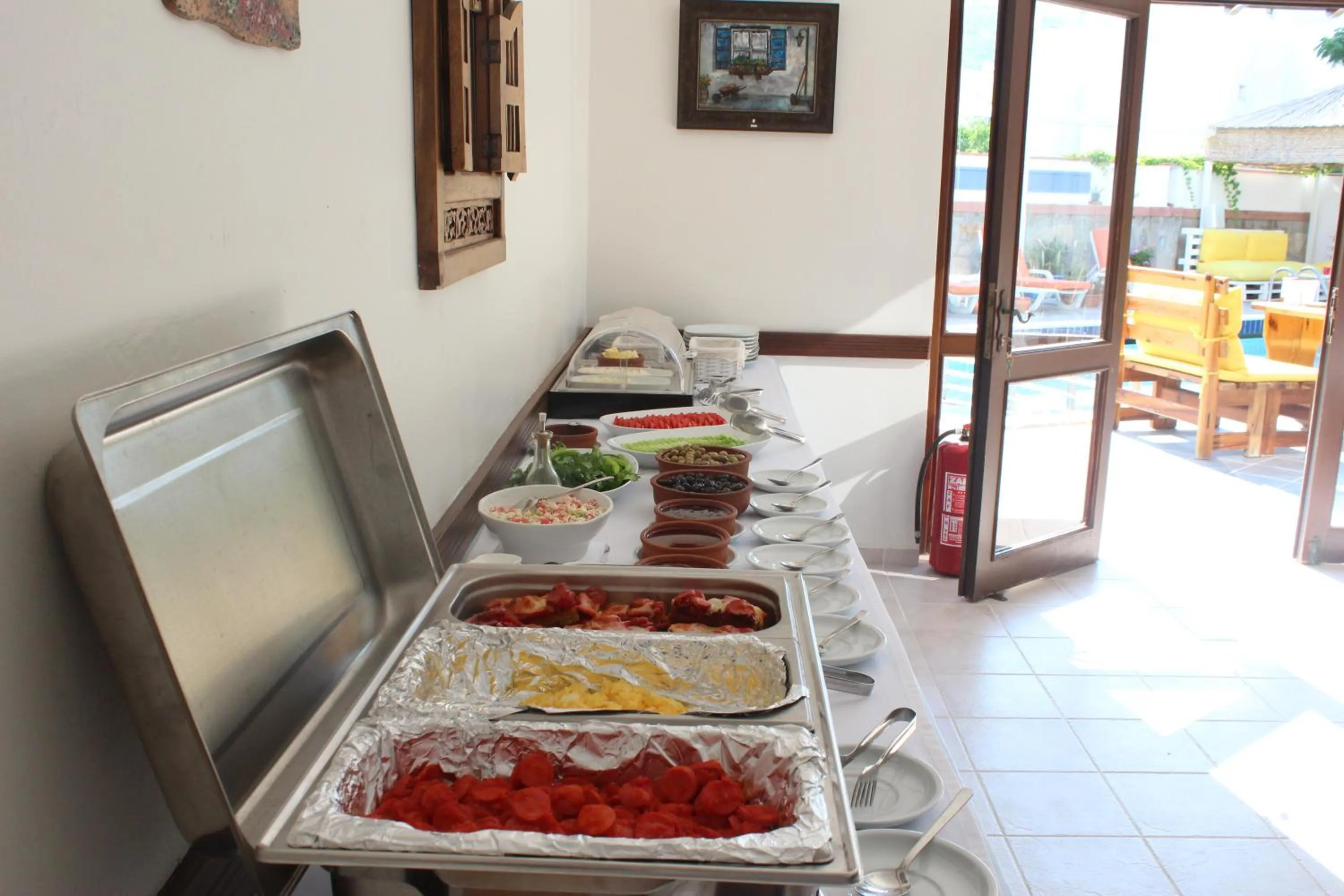 Buffet breakfast in Oya Butik Otel