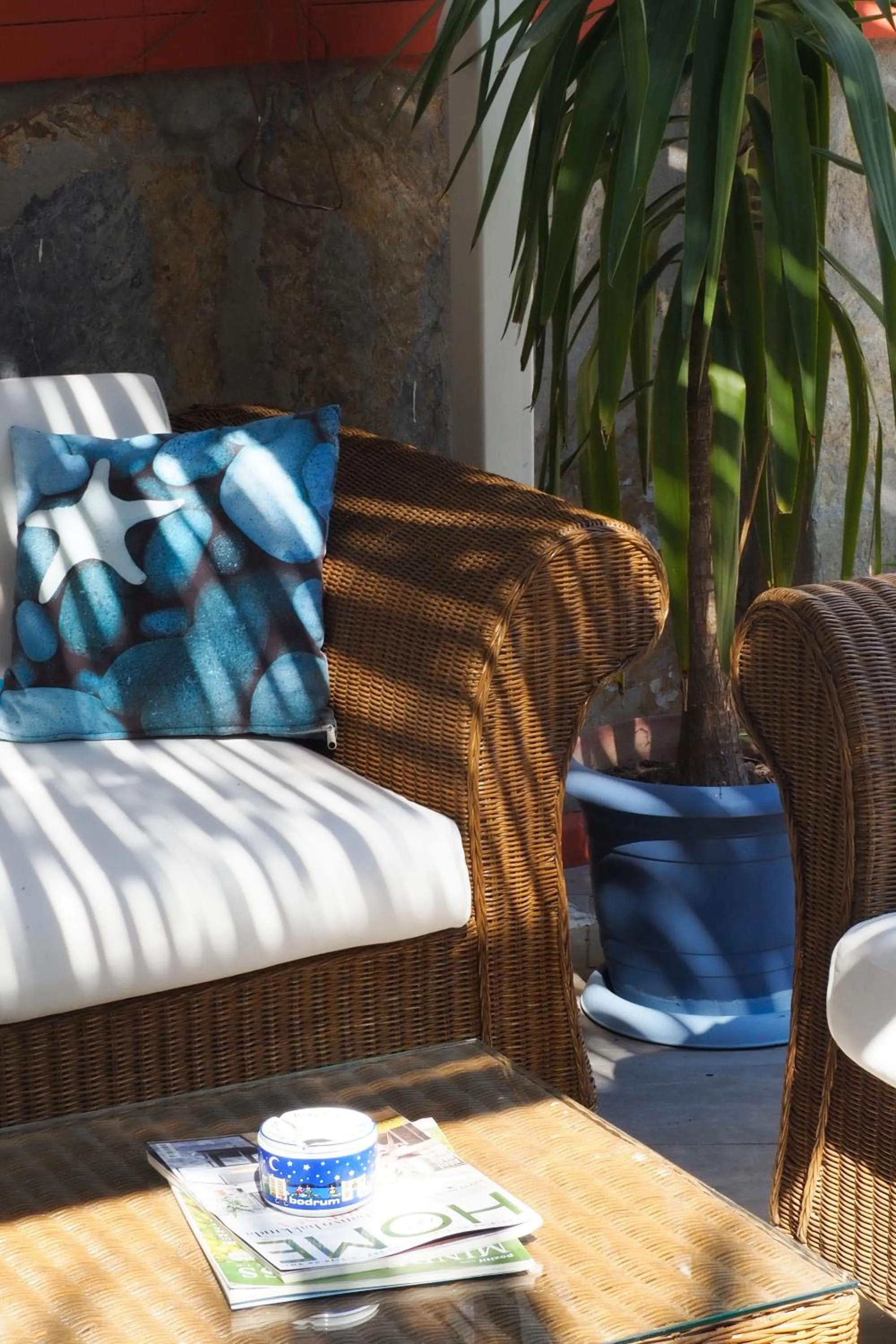 Seating area in Oya Butik Otel