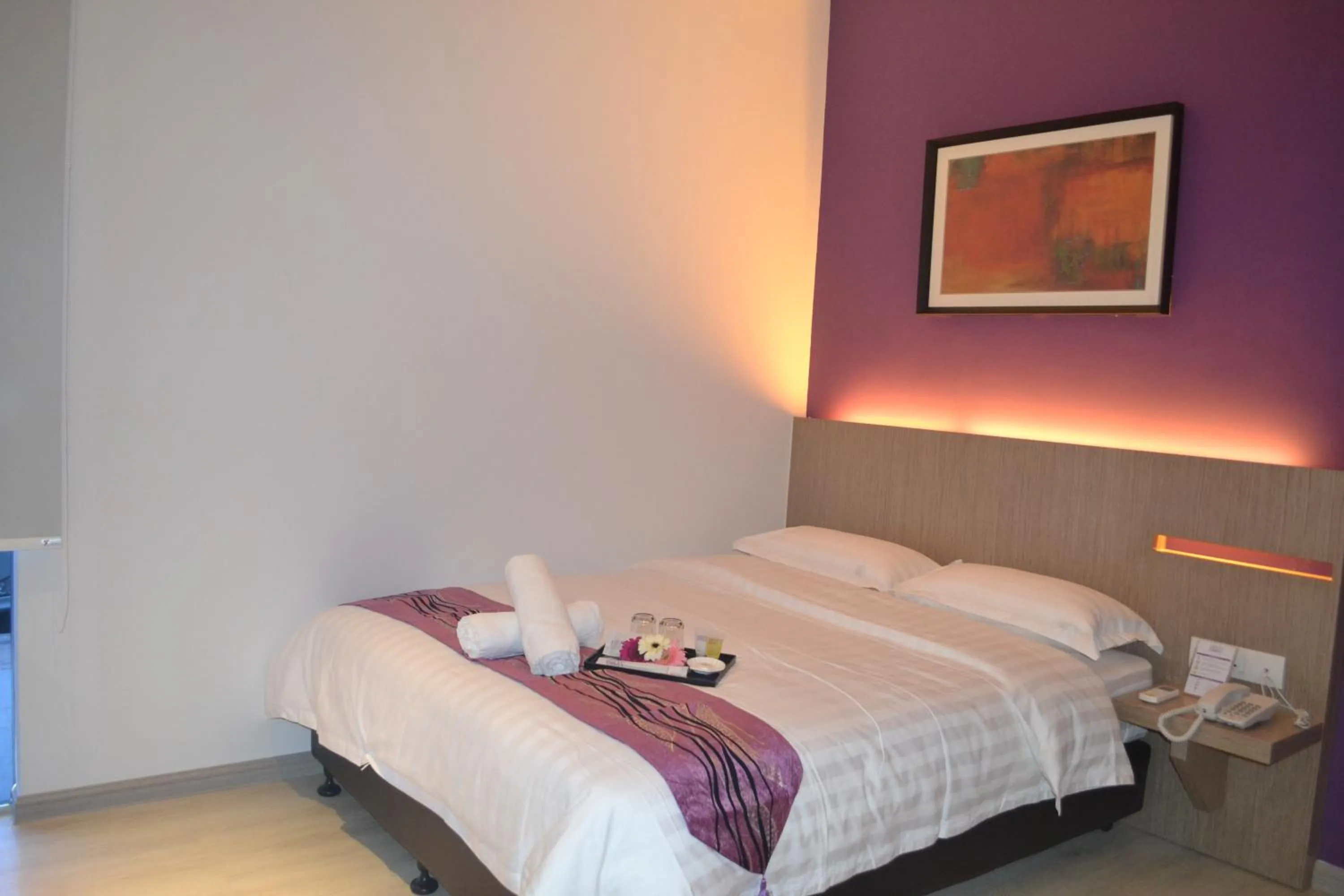 Bed in Ashley Boutique Hotel