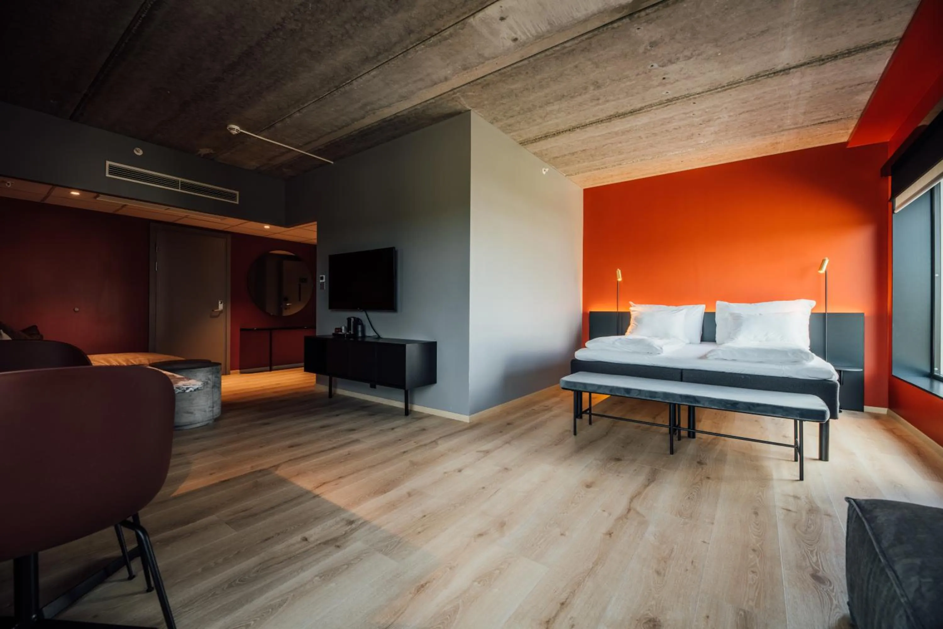 Bed in Comfort Hotel Porsgrunn