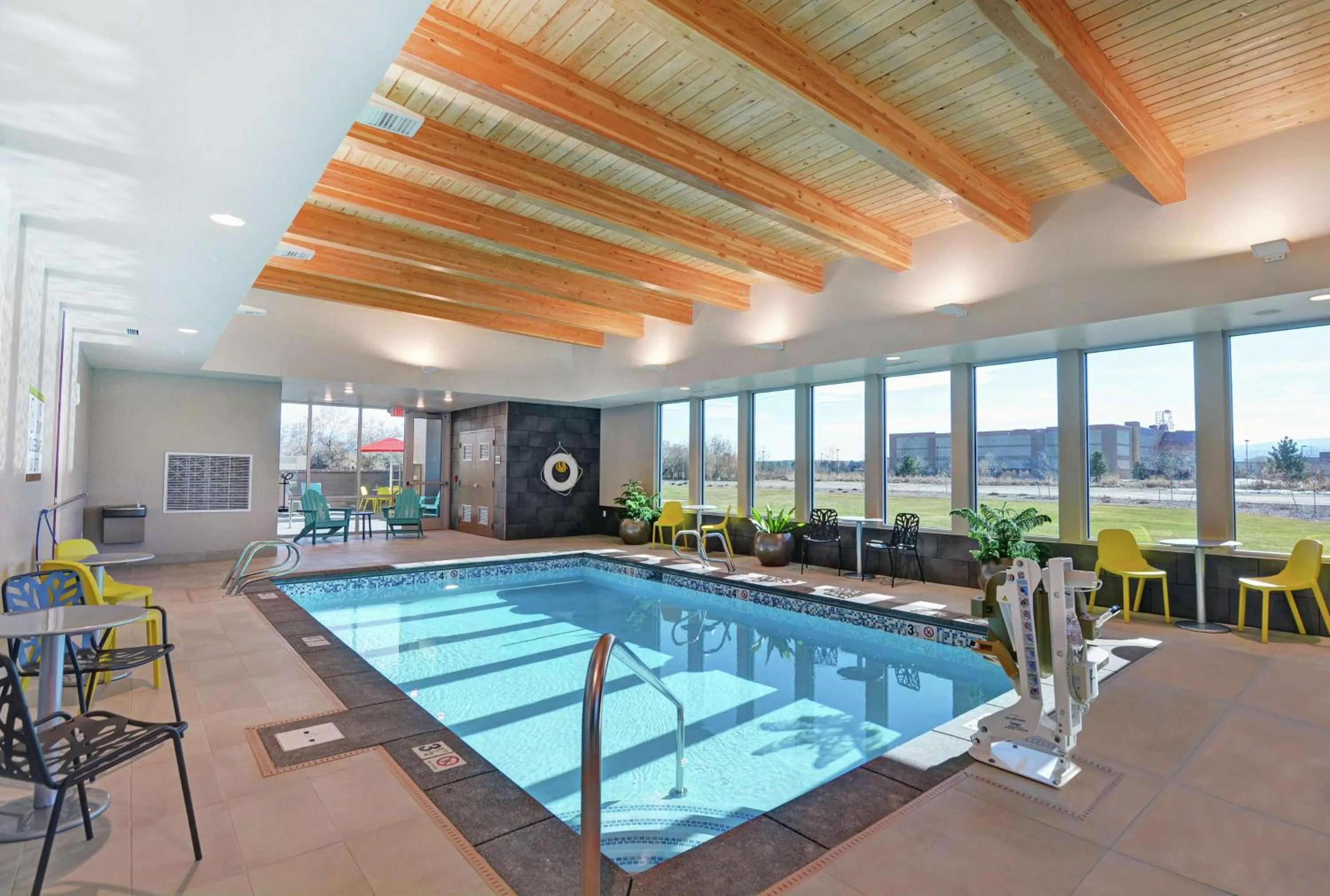 Pool view in Home2 Suites By Hilton Grand Junction Northwest