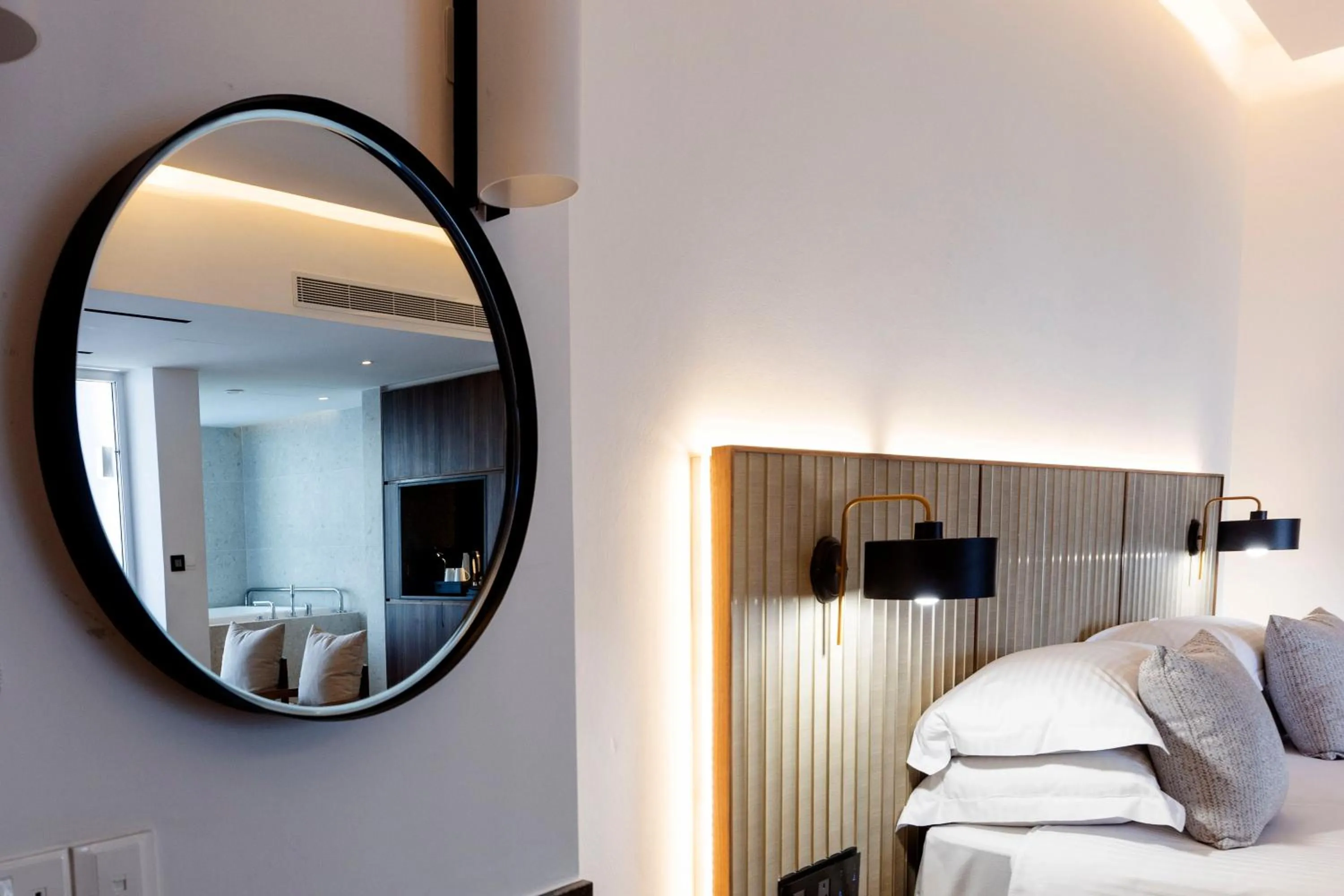 Bed in Sofianna Resort & Spa