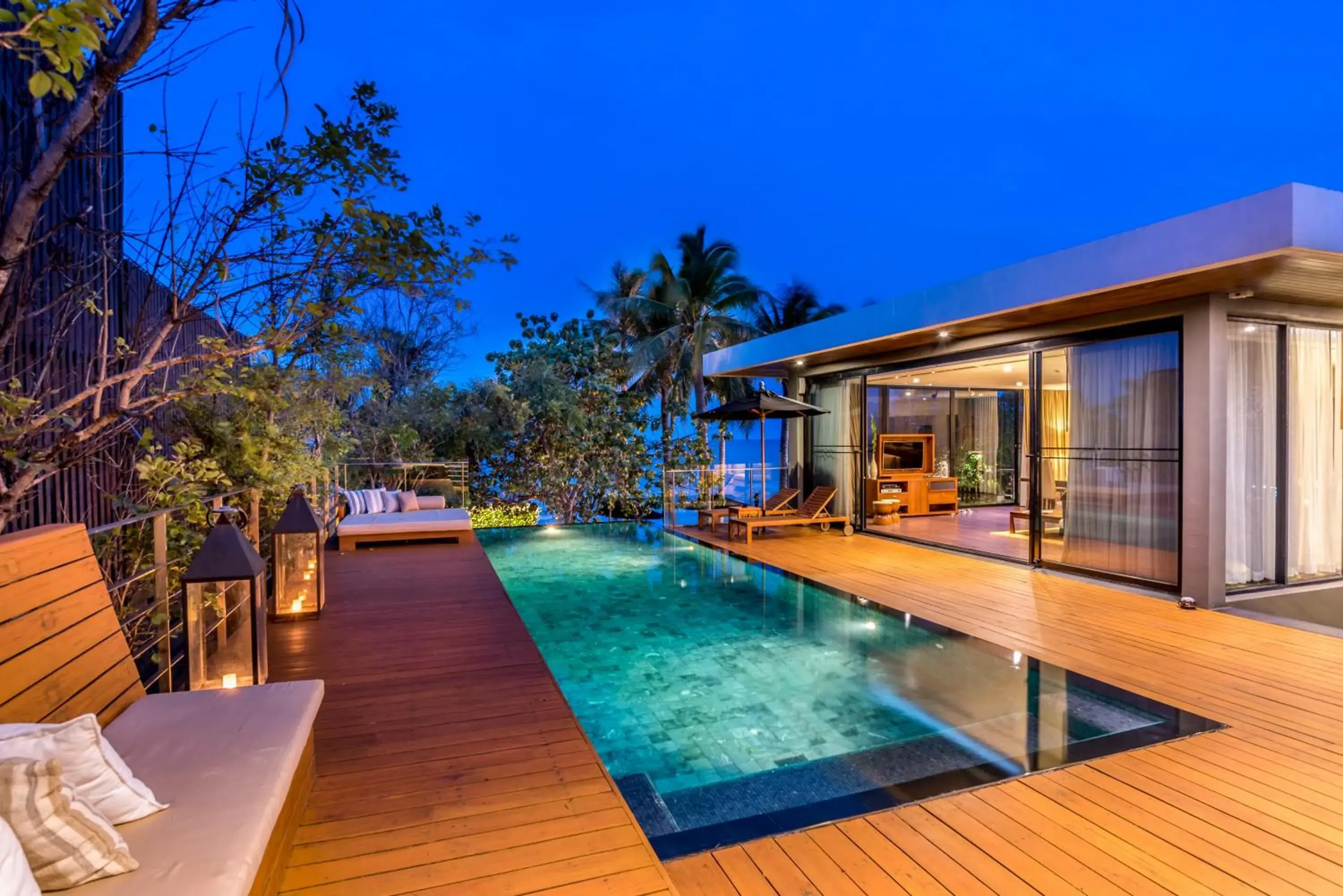 Three-Bedroom Presidential Beachfront Villa (24-hour butler service) in V Villas Hua Hin - MGallery Collection Three-Bedroom Presidential Beachfront Villa (24-hour butler service) in V Villas Hua Hin - MGallery Collection