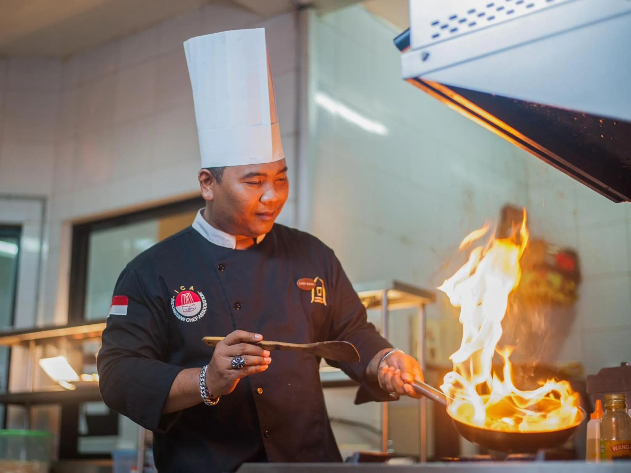 Staff in Hotel Vila Lumbung