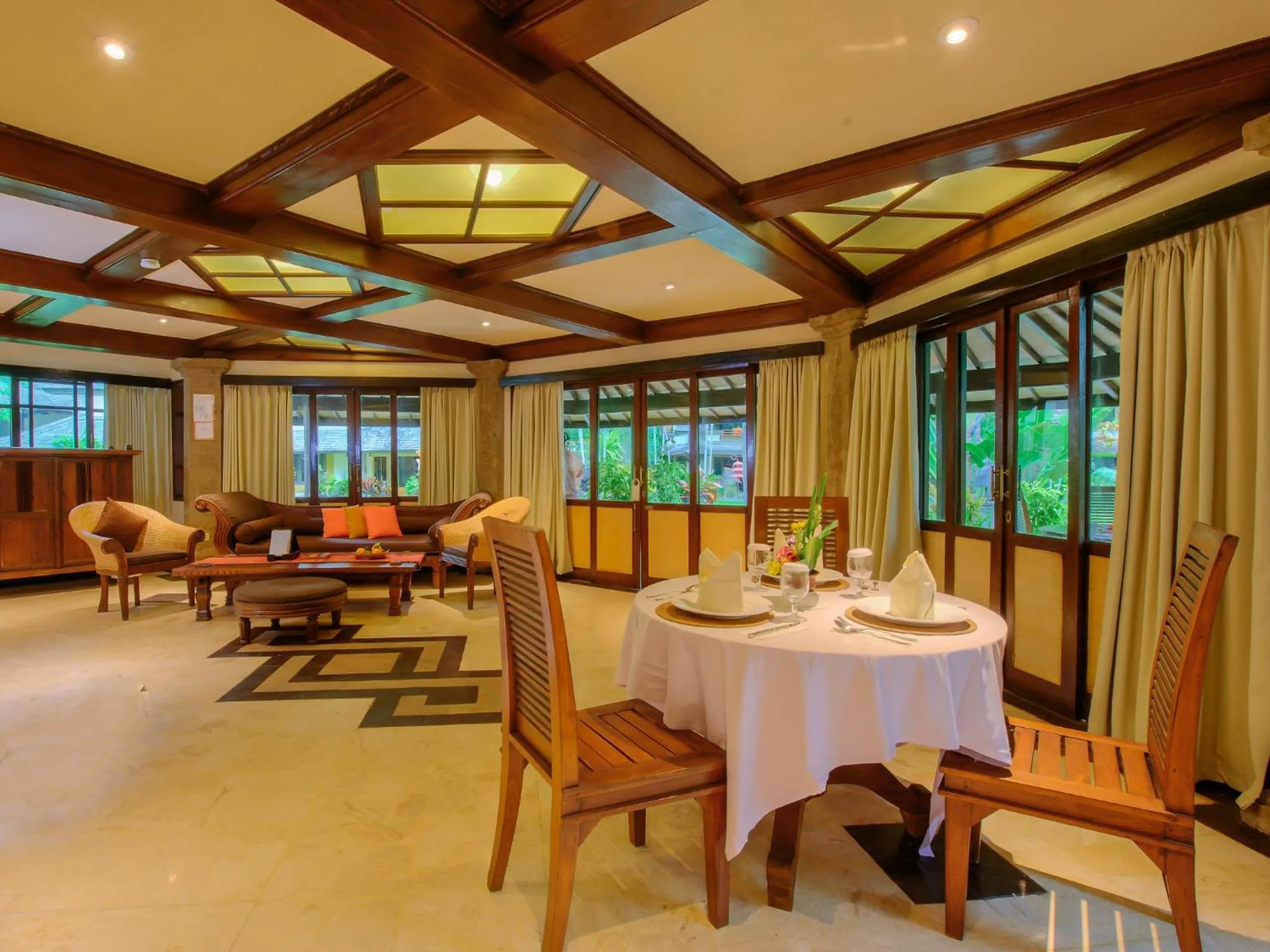 Balcony/Terrace in Hotel Vila Lumbung