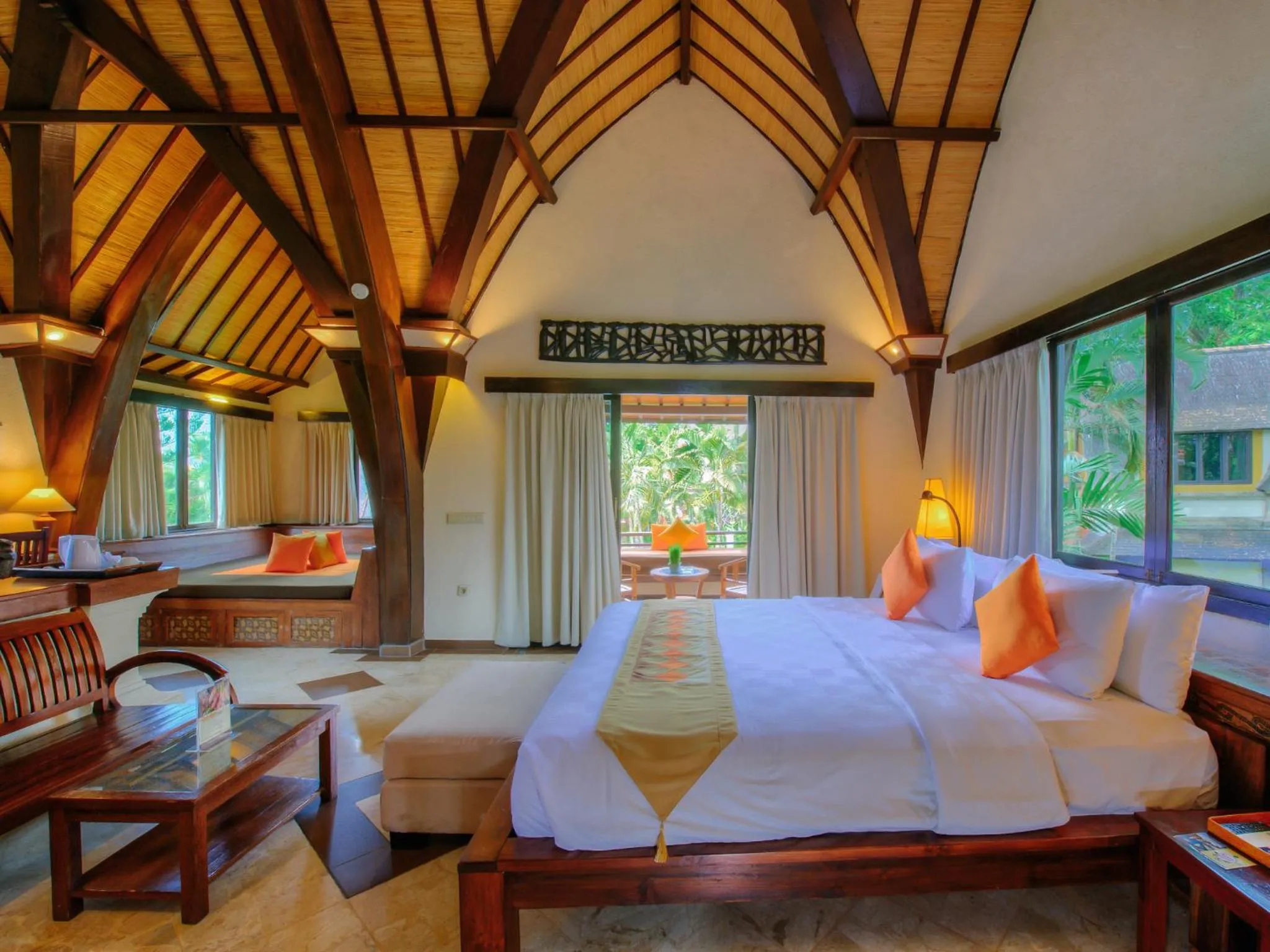 Photo of the whole room, Bed in Hotel Vila Lumbung