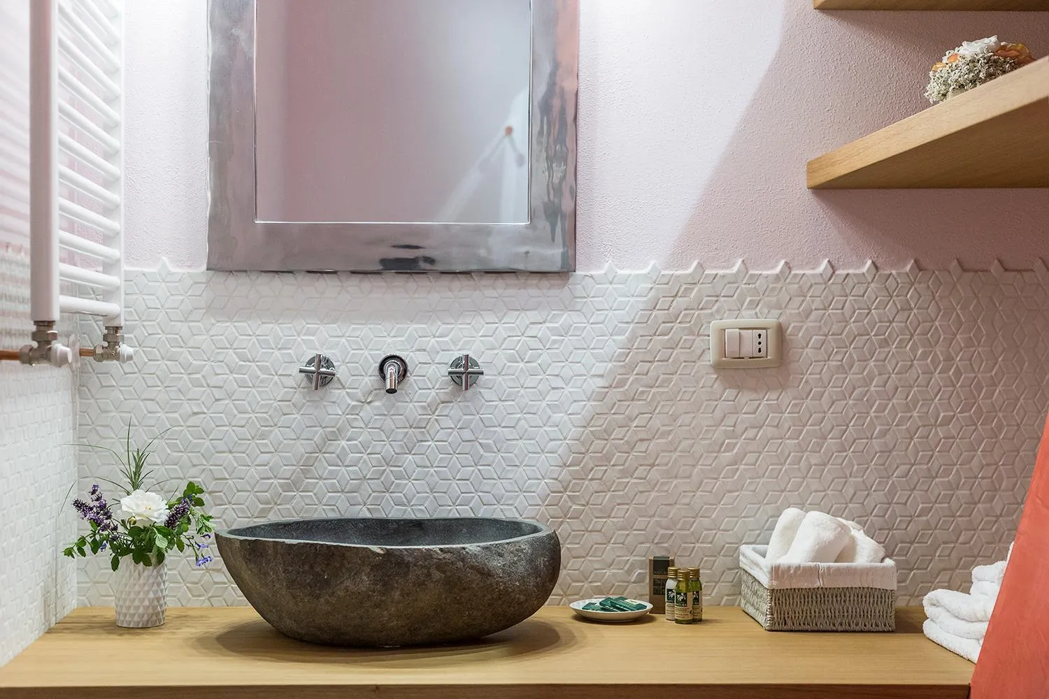 Bathroom in Podere La Contessa B&B