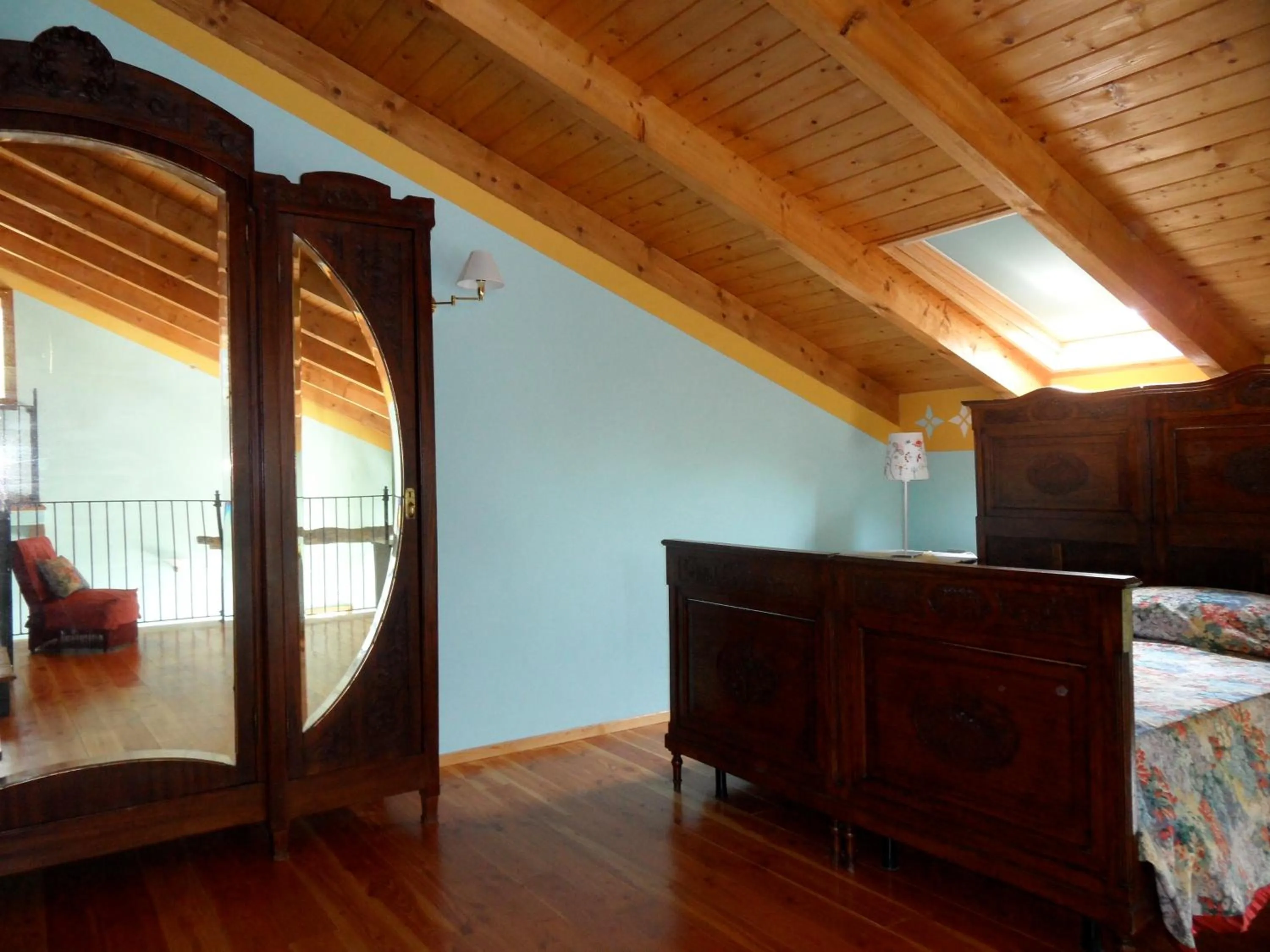 Bed in Cascina Gardina