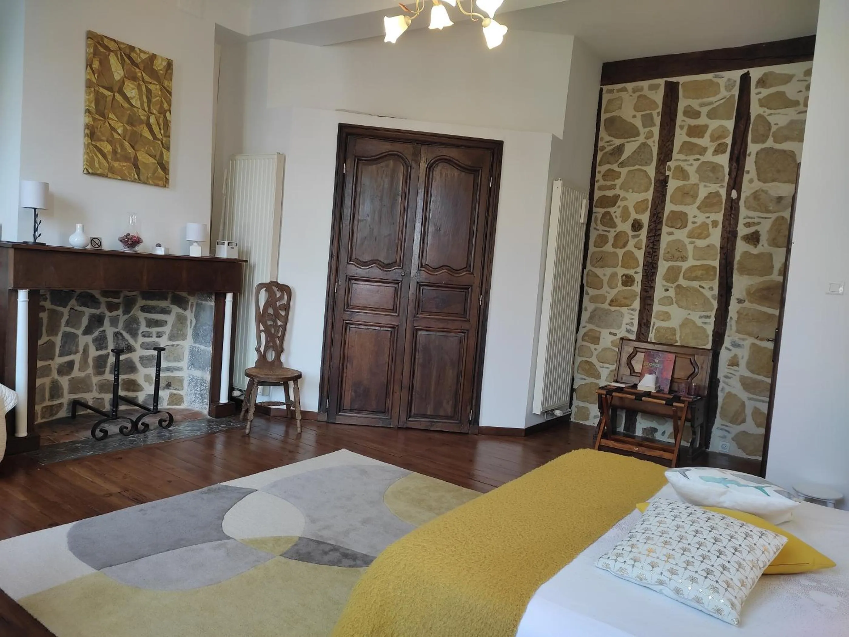 Bedroom, Bed in B&B Amphitryon