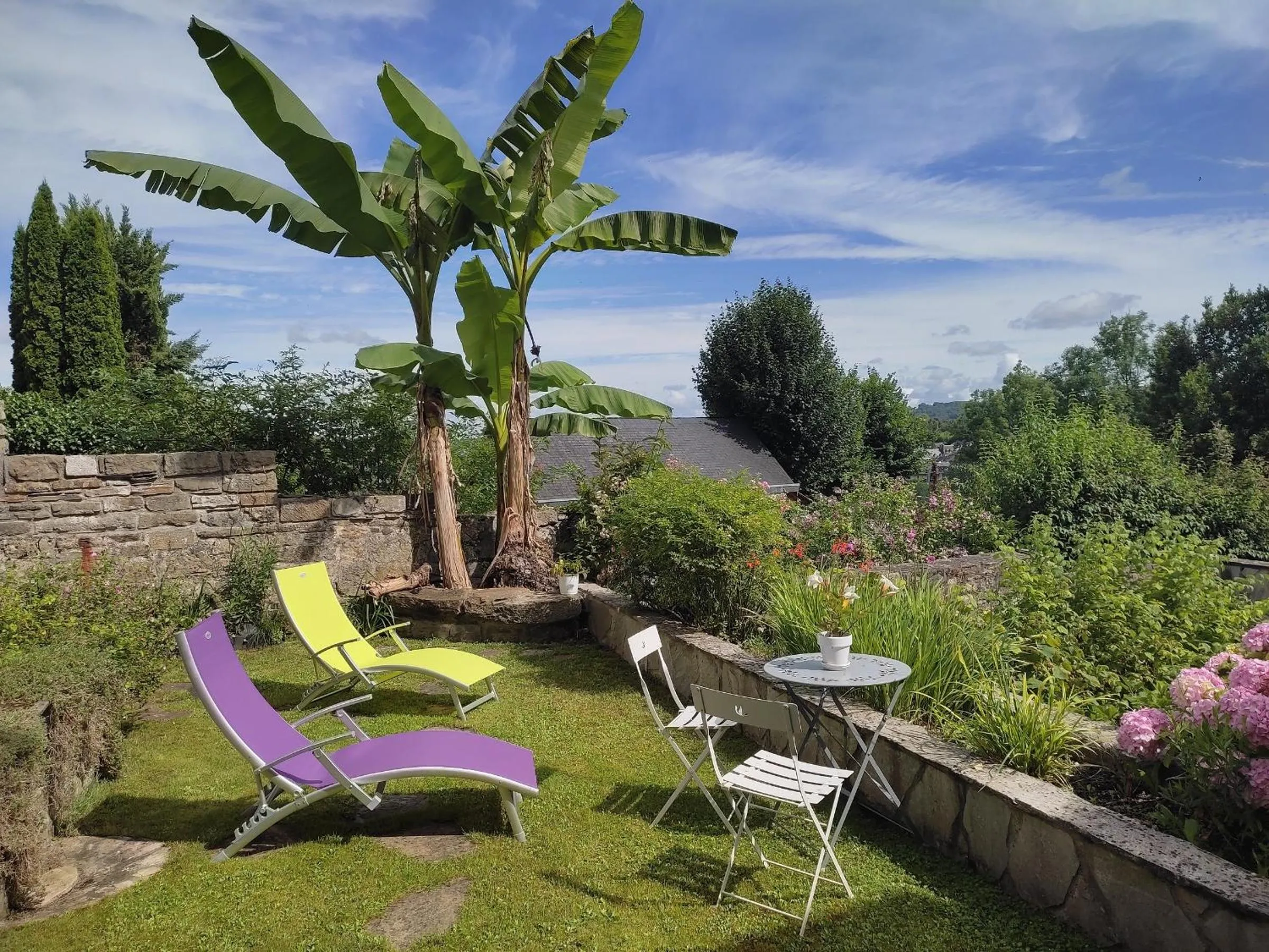 Garden in B&B Amphitryon