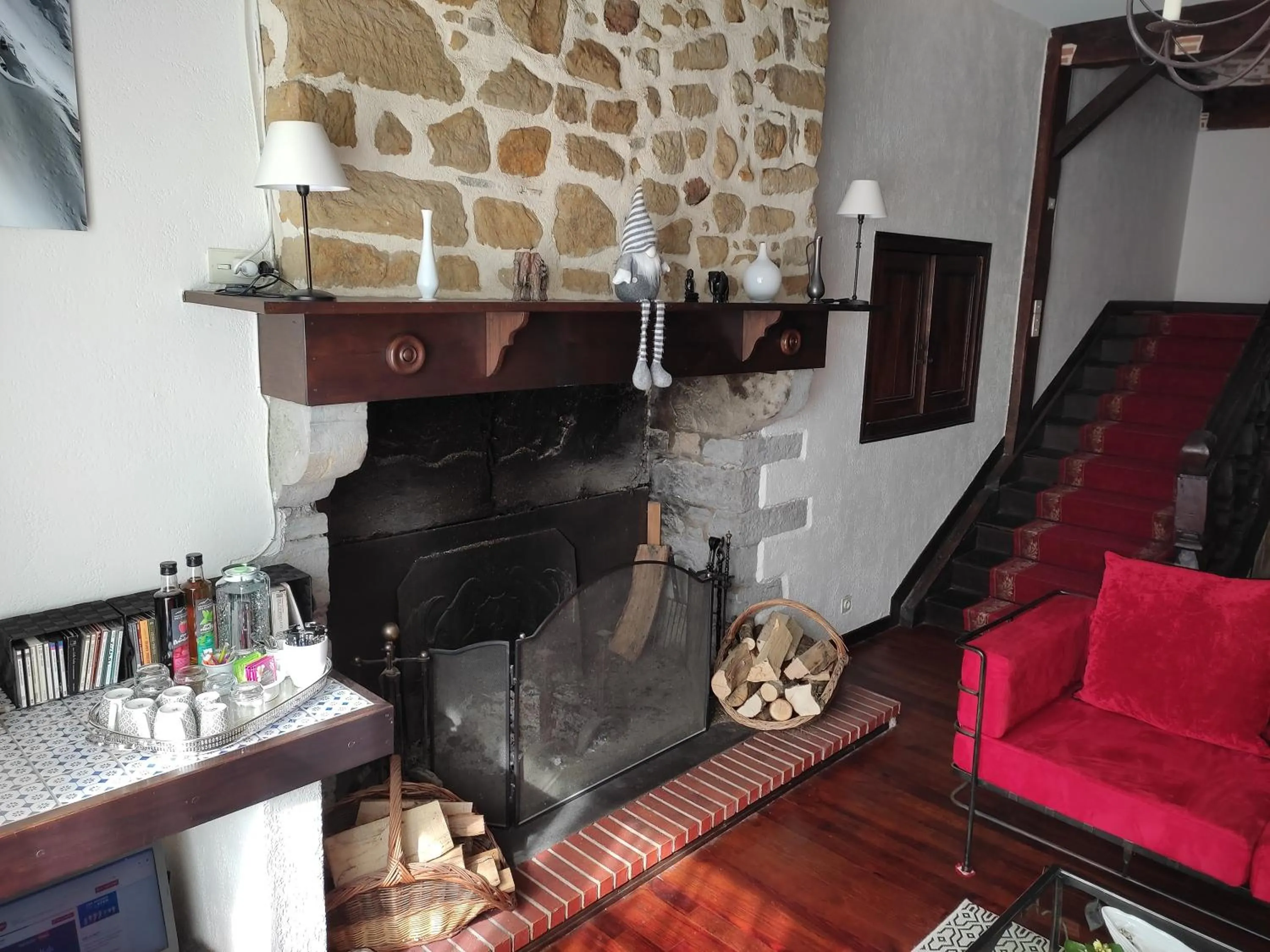 Living room in B&B Amphitryon