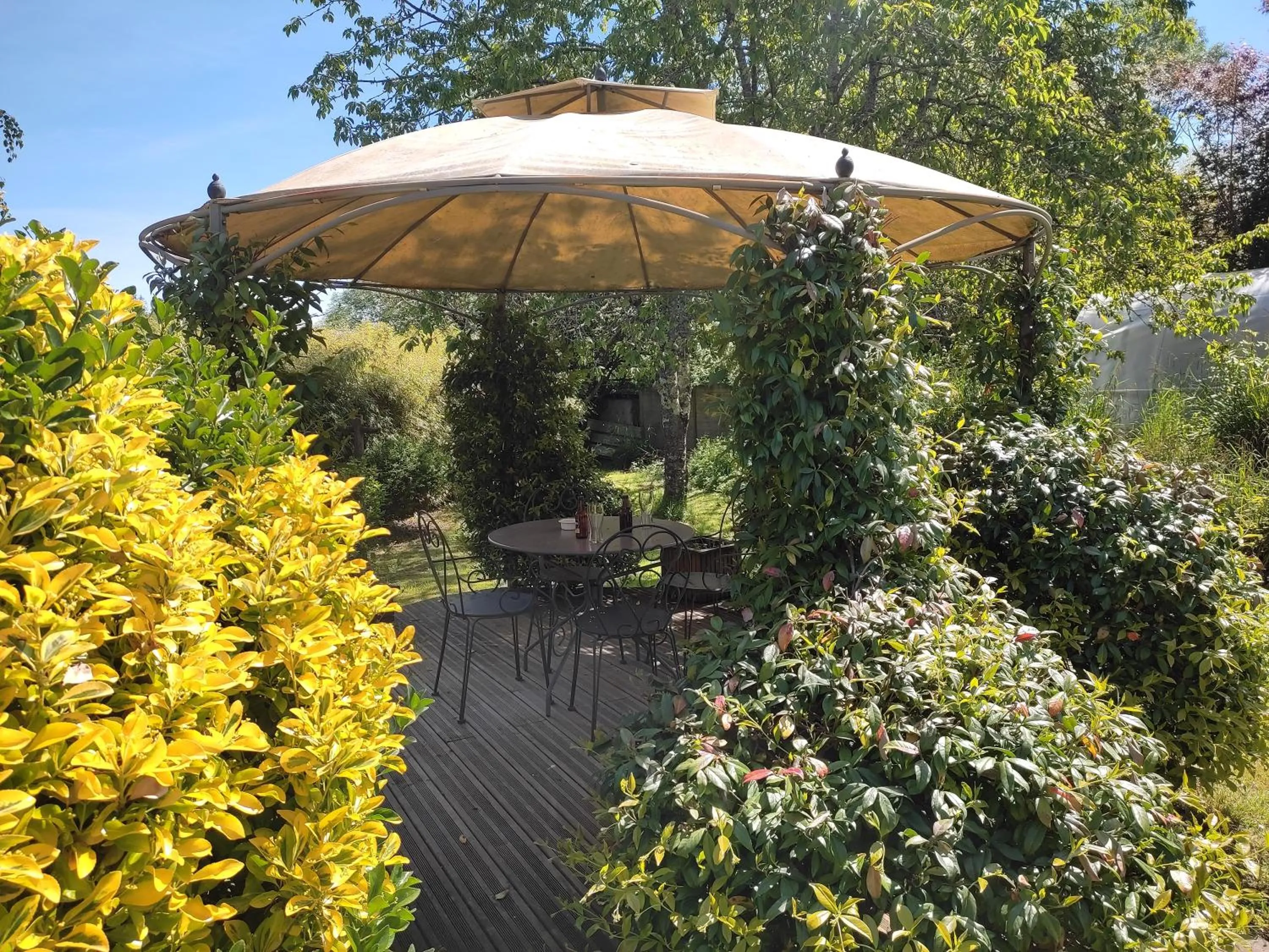 Garden in B&B Amphitryon