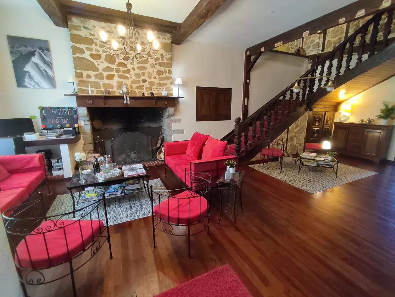 Living room in B&B Amphitryon