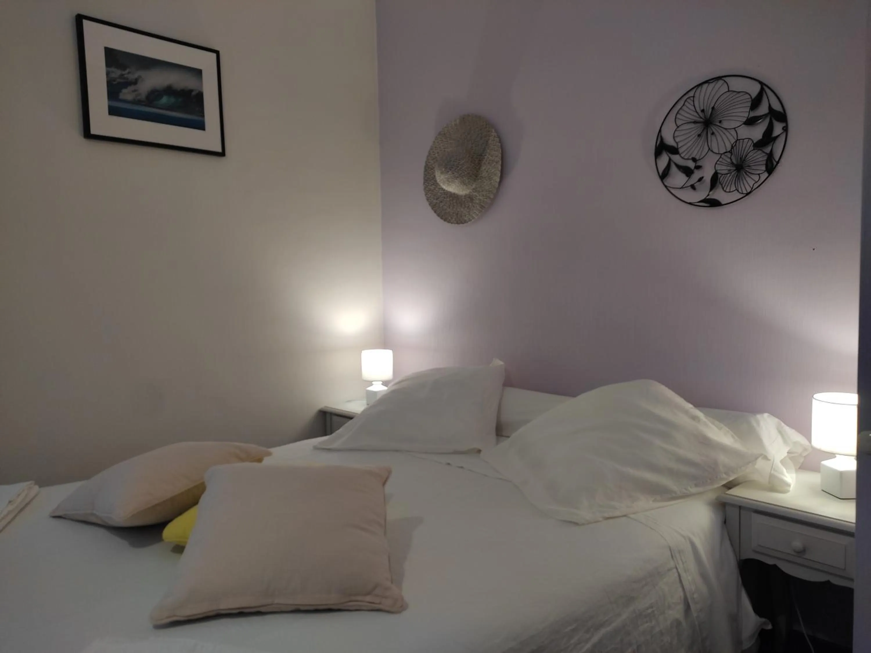 Bedroom, Bed in B&B Amphitryon