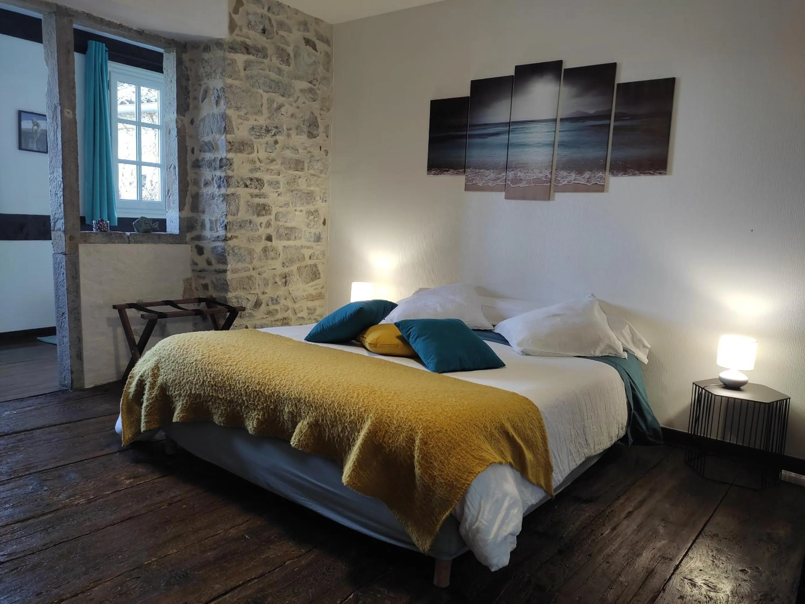 Bedroom, Bed in B&B Amphitryon