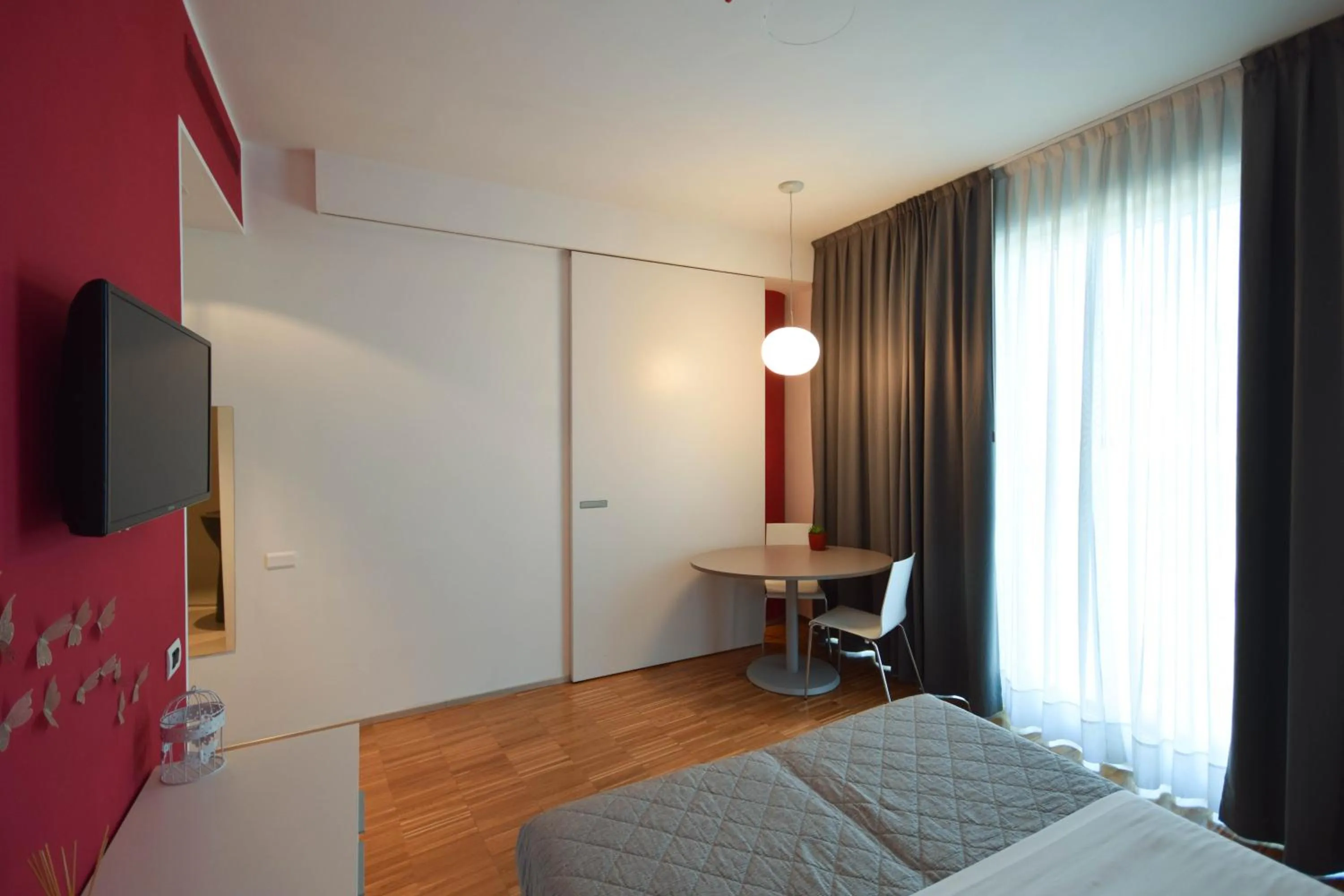 Bed in Hotel Mantova Residence