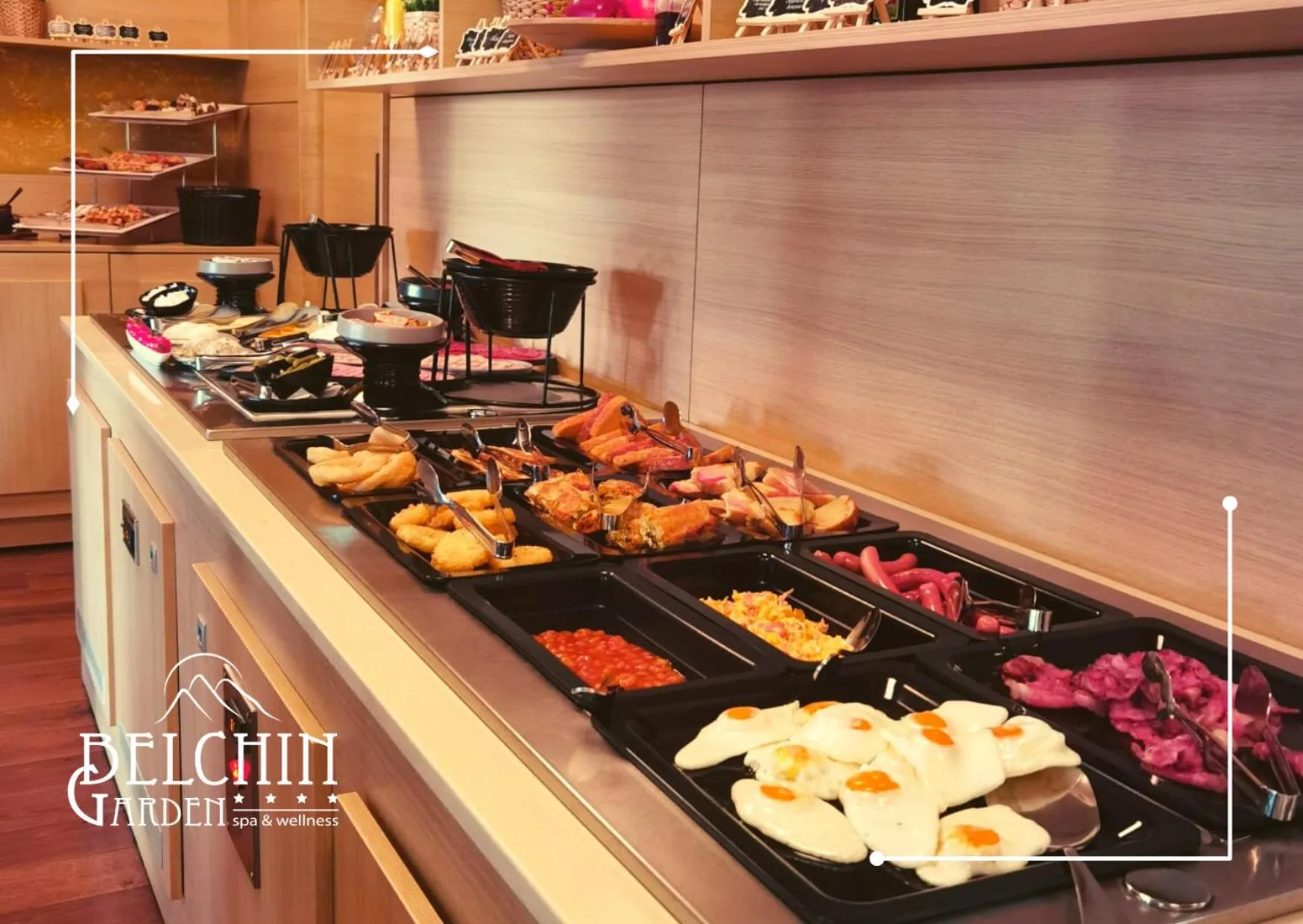 Breakfast in Belchin Garden SPA&Wellness