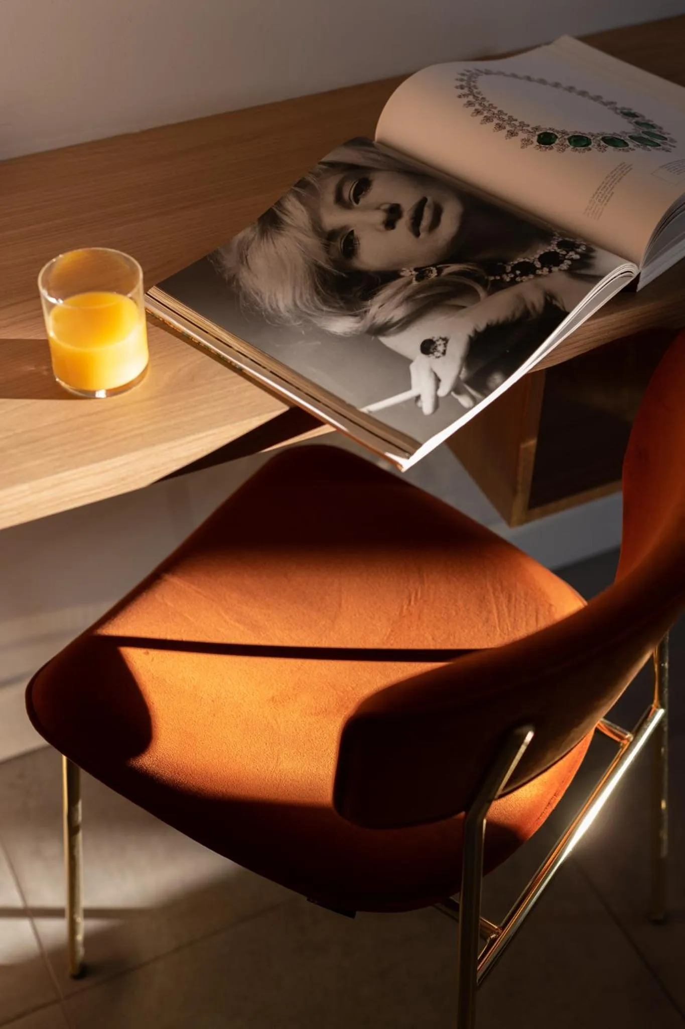 Seating area in The Grey