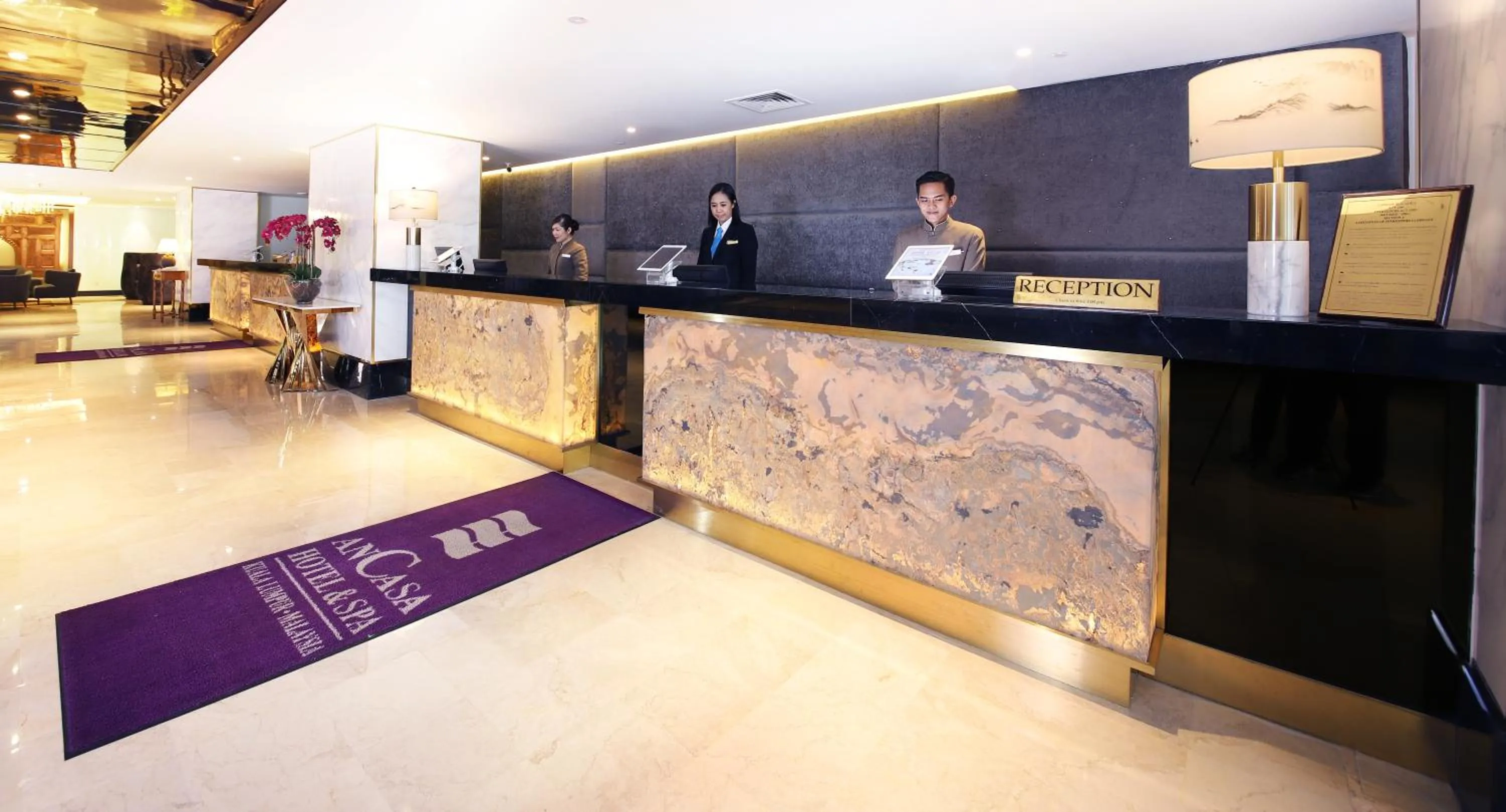 Lobby or reception in AnCasa Hotel Kuala Lumpur, Chinatown