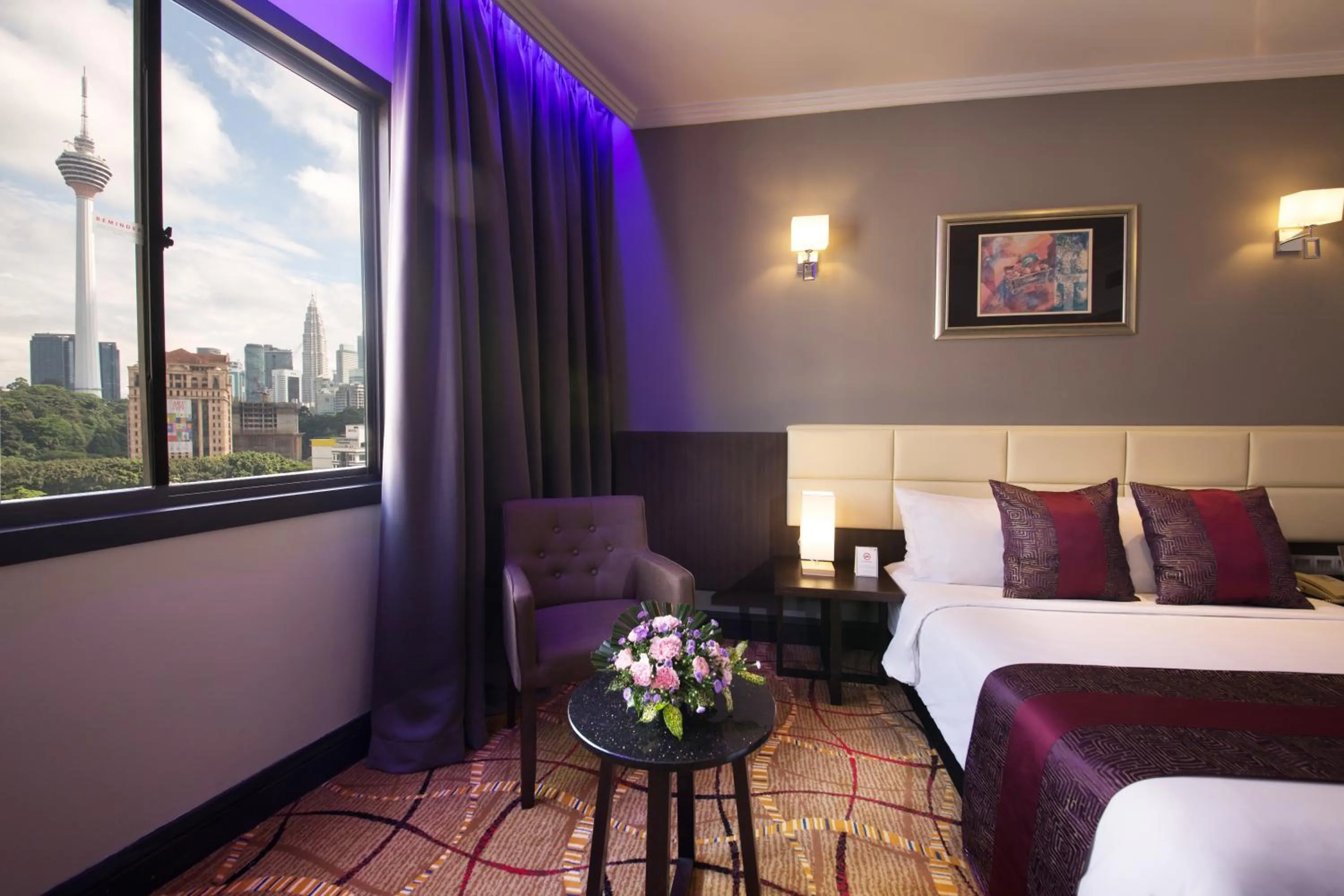 Bed in AnCasa Hotel Kuala Lumpur, Chinatown