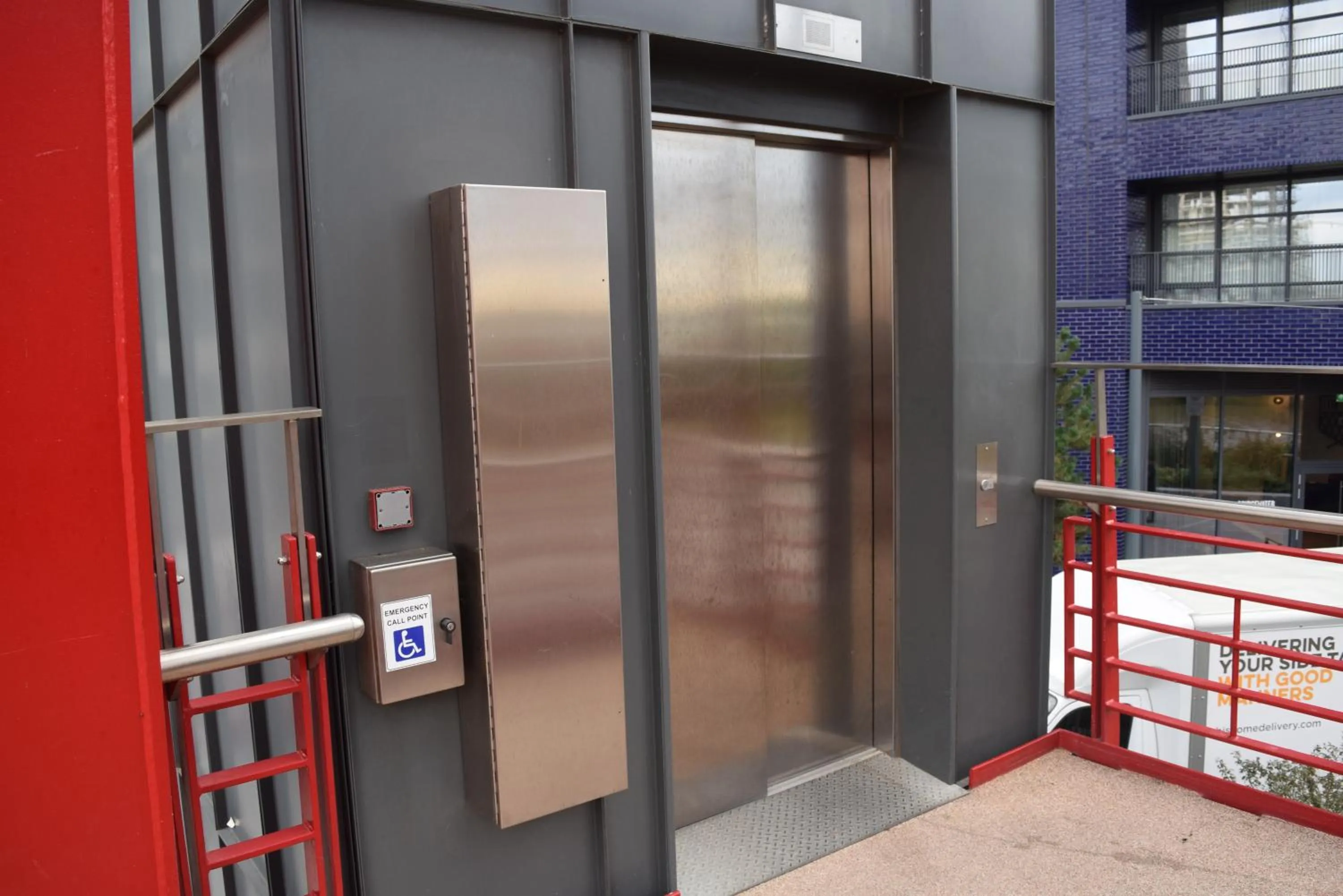 Facade/entrance in London City Island 3 Bedroom Luxury Apartments, Canary Wharf