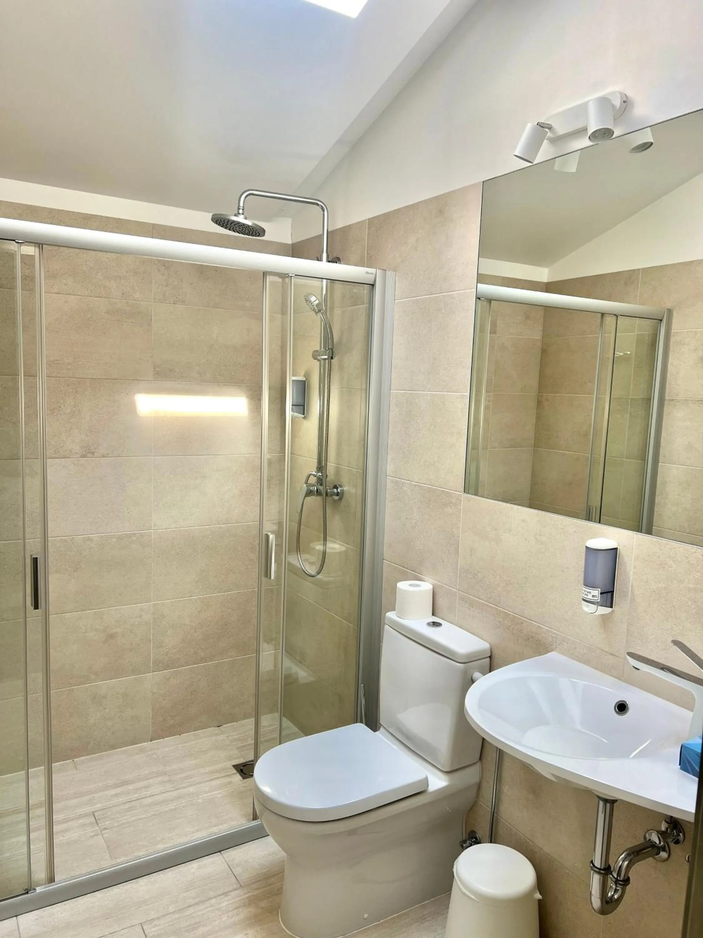 Shower in Dangė Hotel