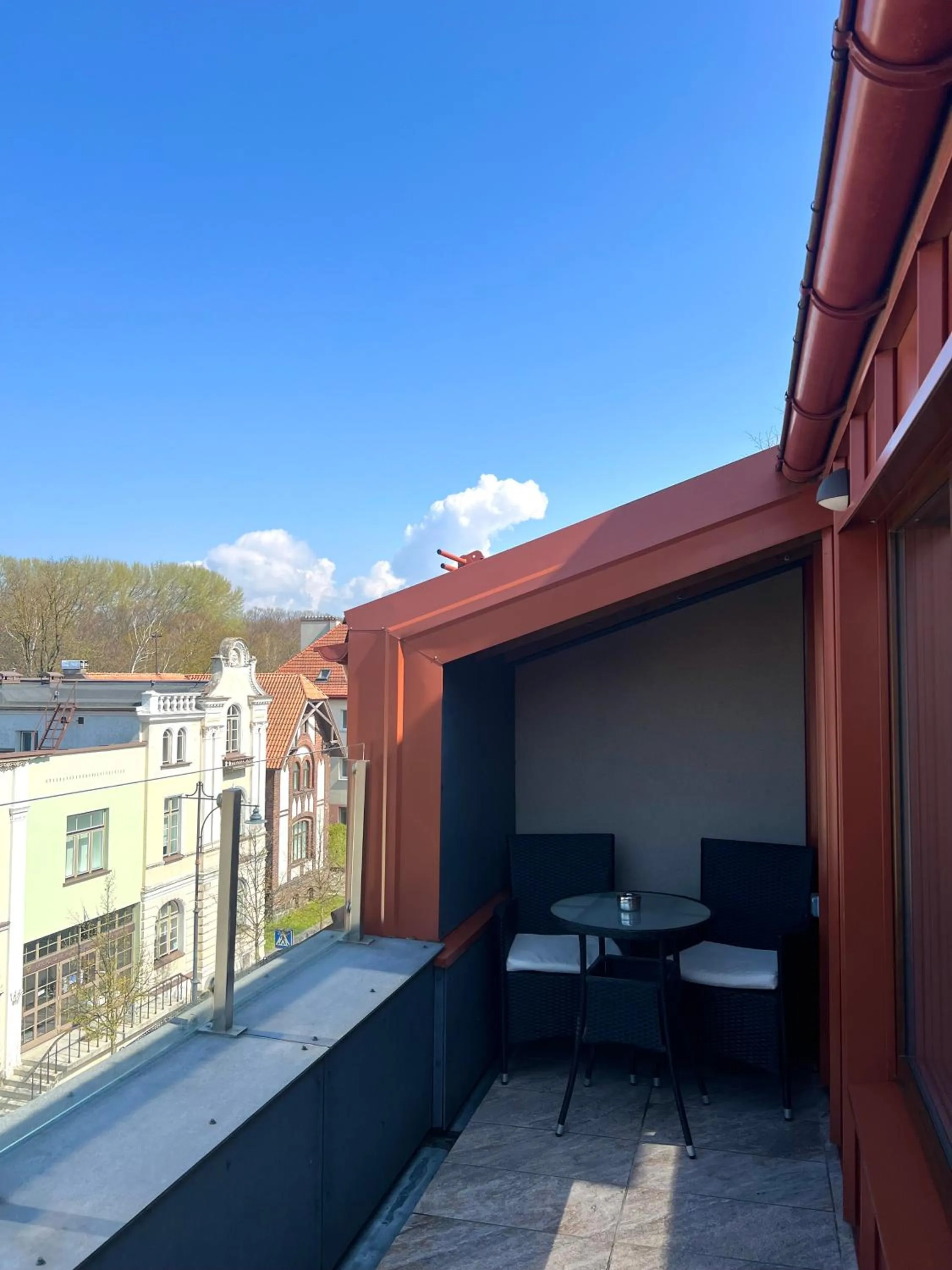 Balcony/Terrace in Dangė Hotel