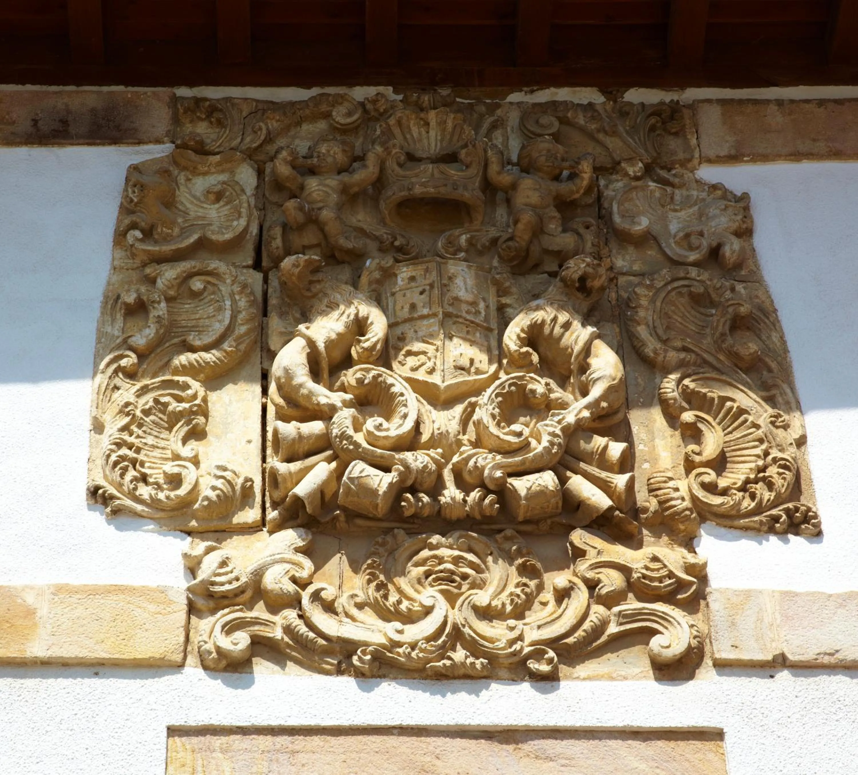 Decorative detail in Hotel Nagusi