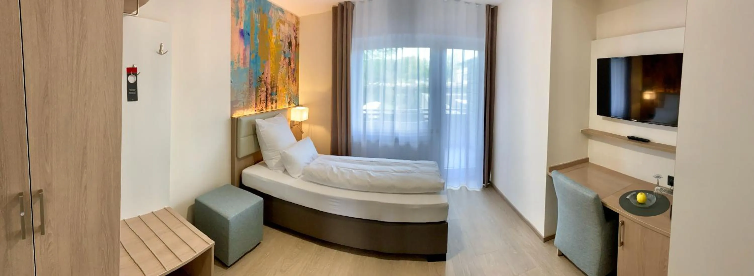 Bed in Thermalhotel Kemper