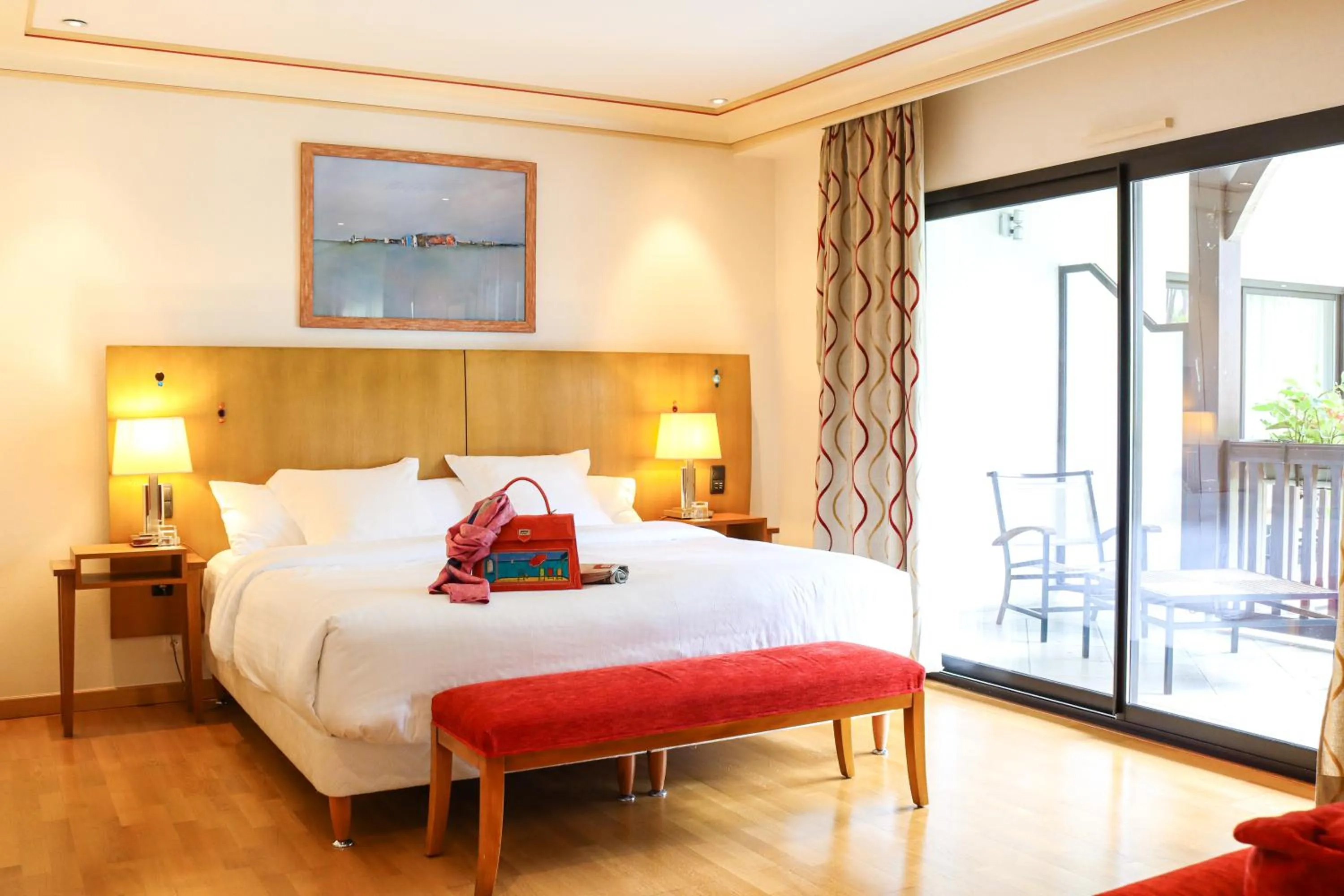 Bed in Relais de la Poste