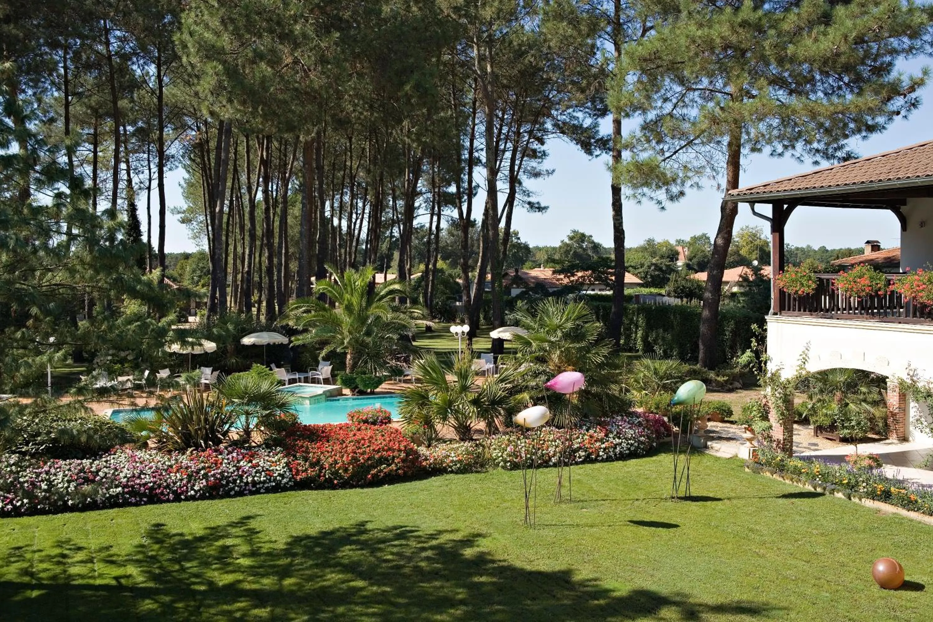 Garden in Relais de la Poste