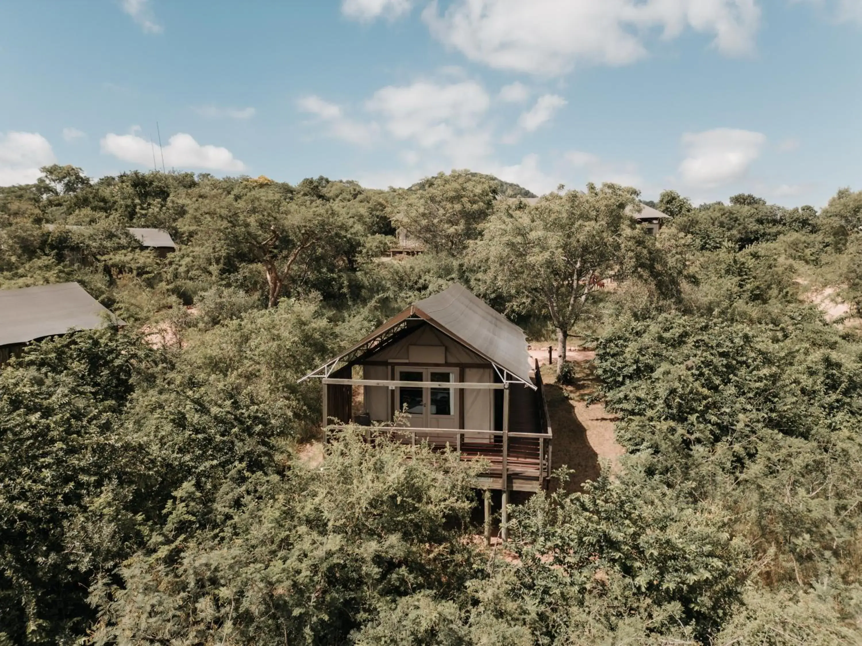 Luxury Safari Tent - single occupancy in Ndhula Luxury Tented Lodge Luxury Safari Tent - single occupancy in Ndhula Luxury Tented Lodge