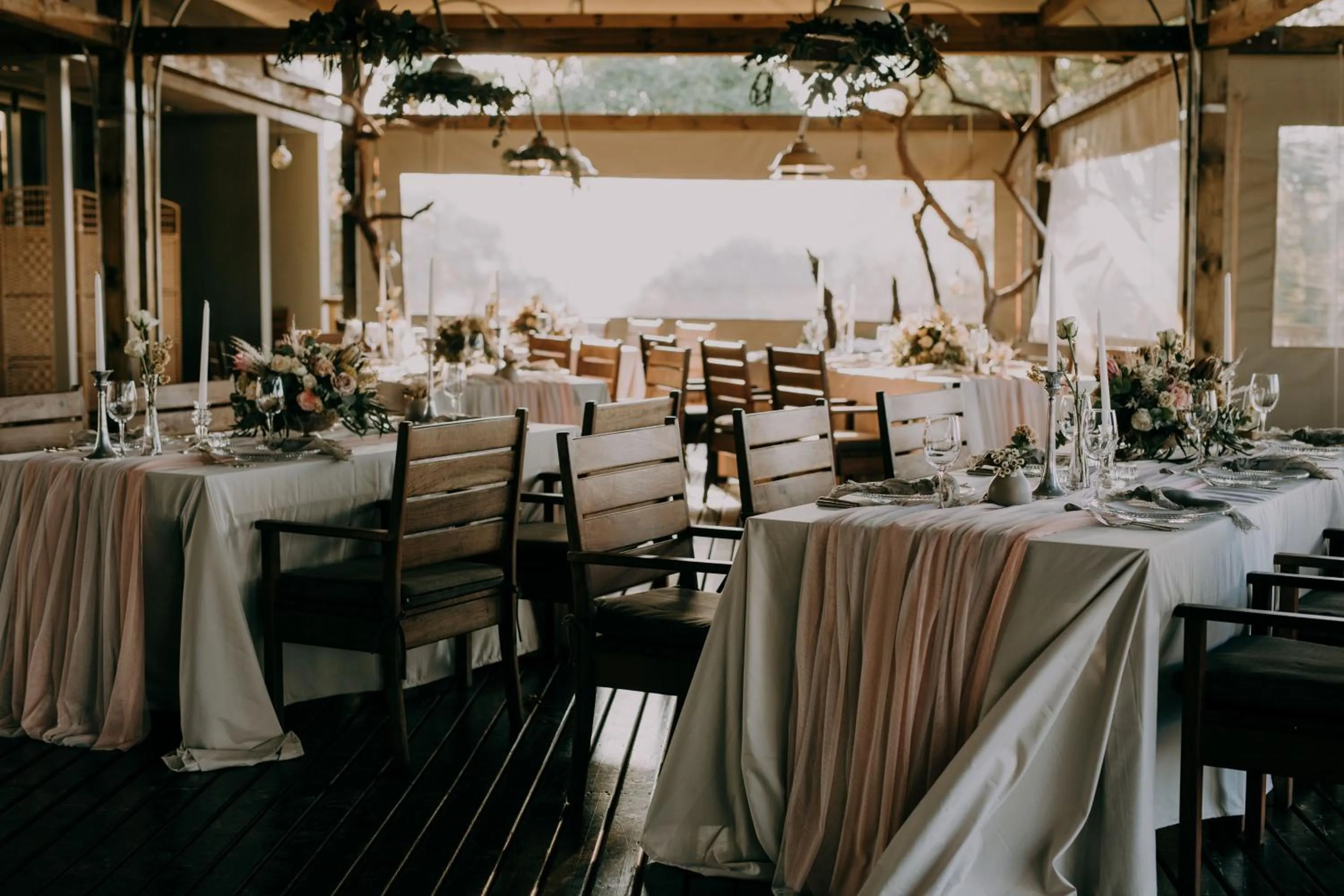 wedding in Ndhula Luxury Tented Lodge