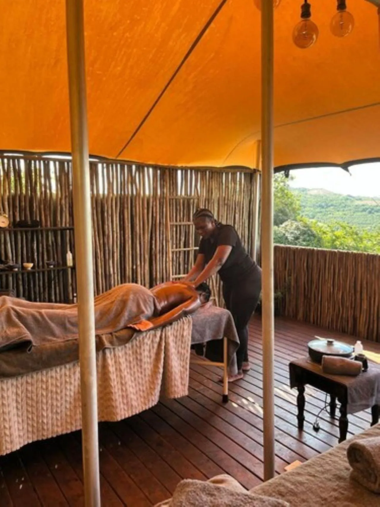 Massage in Ndhula Luxury Tented Lodge