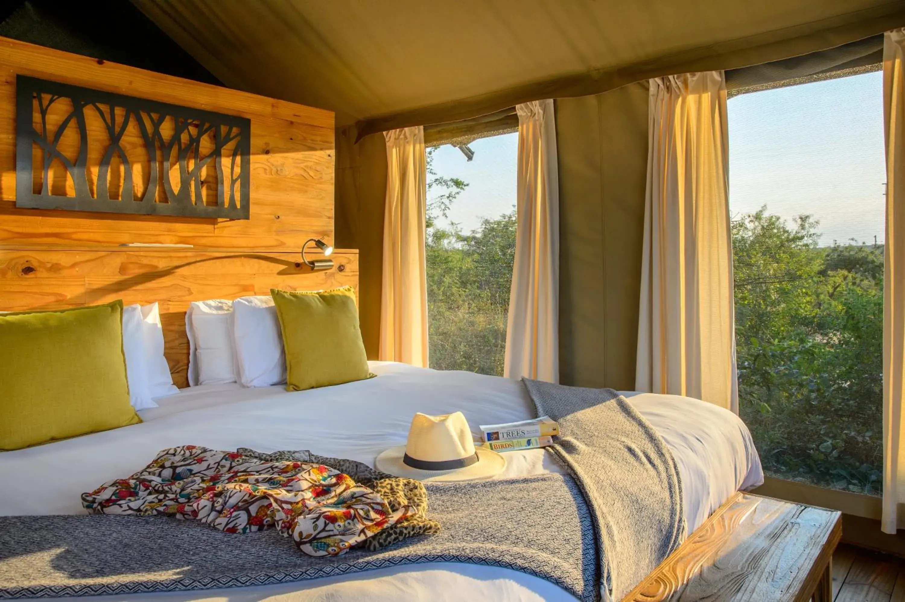 Luxury Safari Tent - single occupancy in Ndhula Luxury Tented Lodge Luxury Safari Tent - single occupancy in Ndhula Luxury Tented Lodge