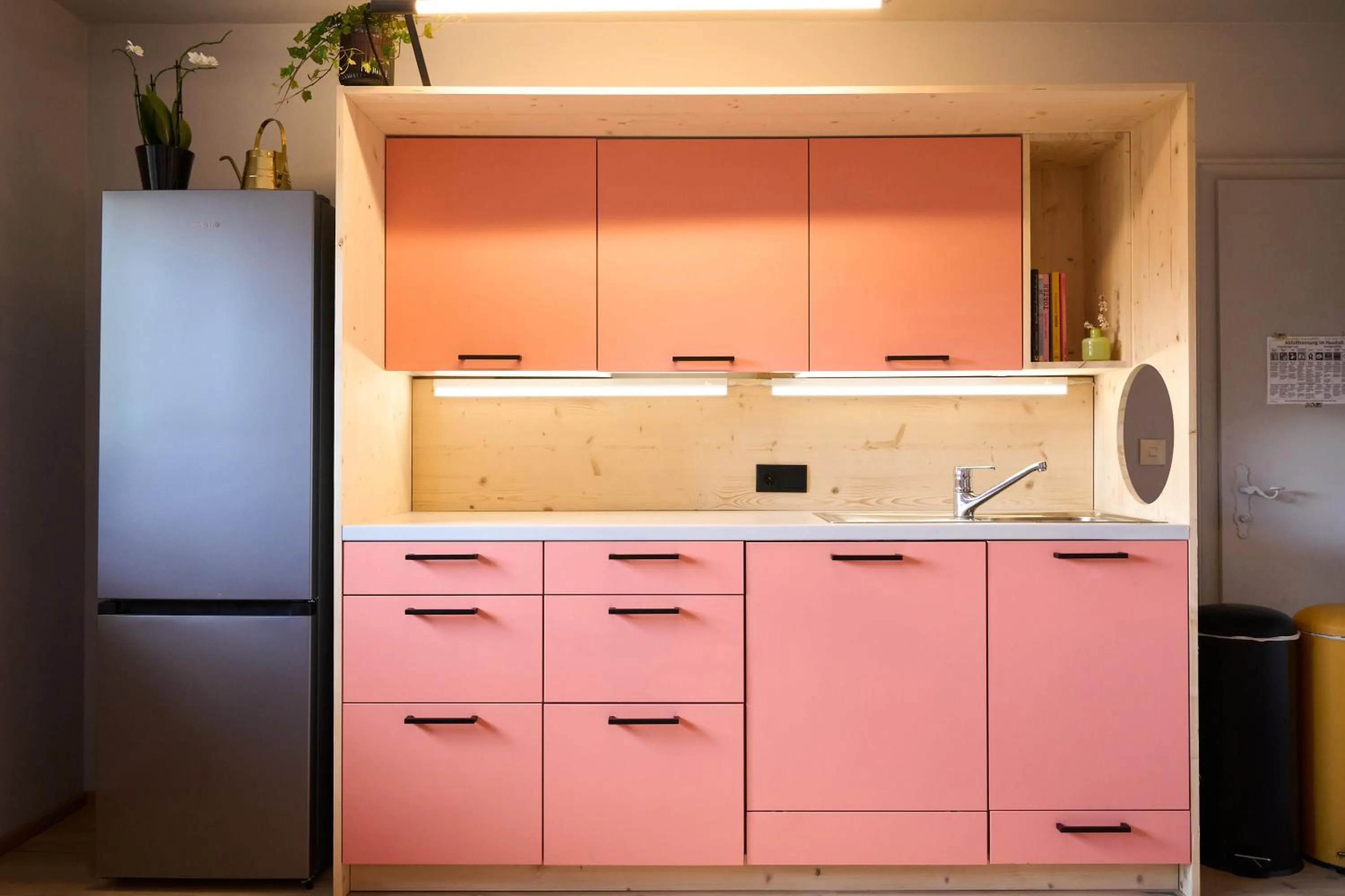 Kitchen or kitchenette in Design Apartments & Zimmer - Zugspitze