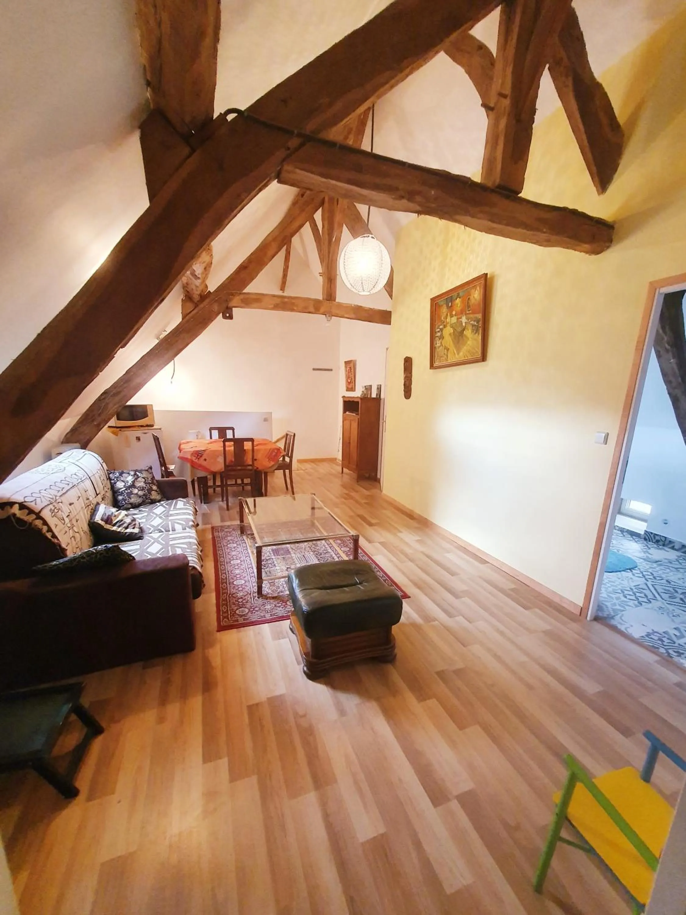 Seating area in Chambres d'hôtes Gourdon