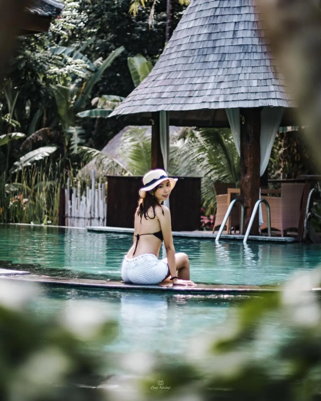 Swimming pool in Keramas Sacred River Retreat Resort and Villa