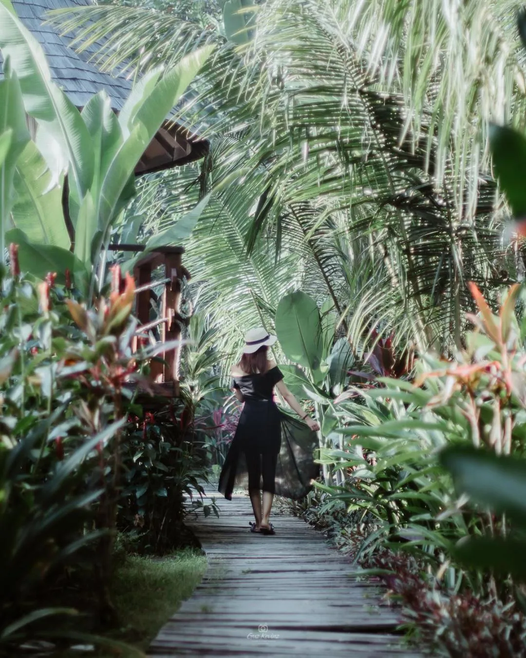 Garden in Keramas Sacred River Retreat Resort and Villa