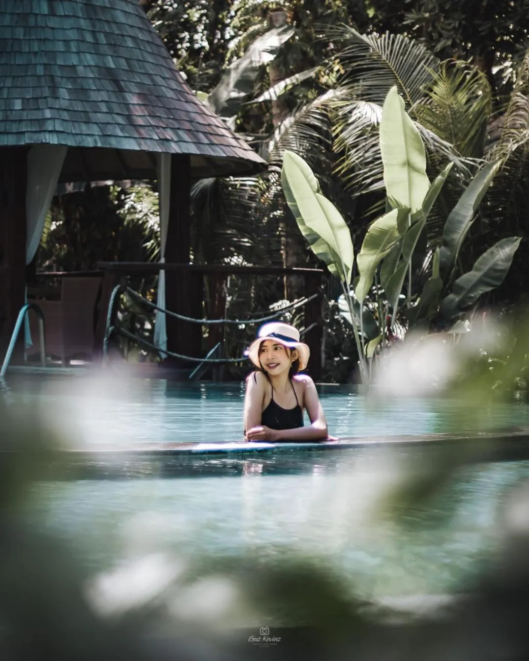 Swimming pool in Keramas Sacred River Retreat Resort and Villa