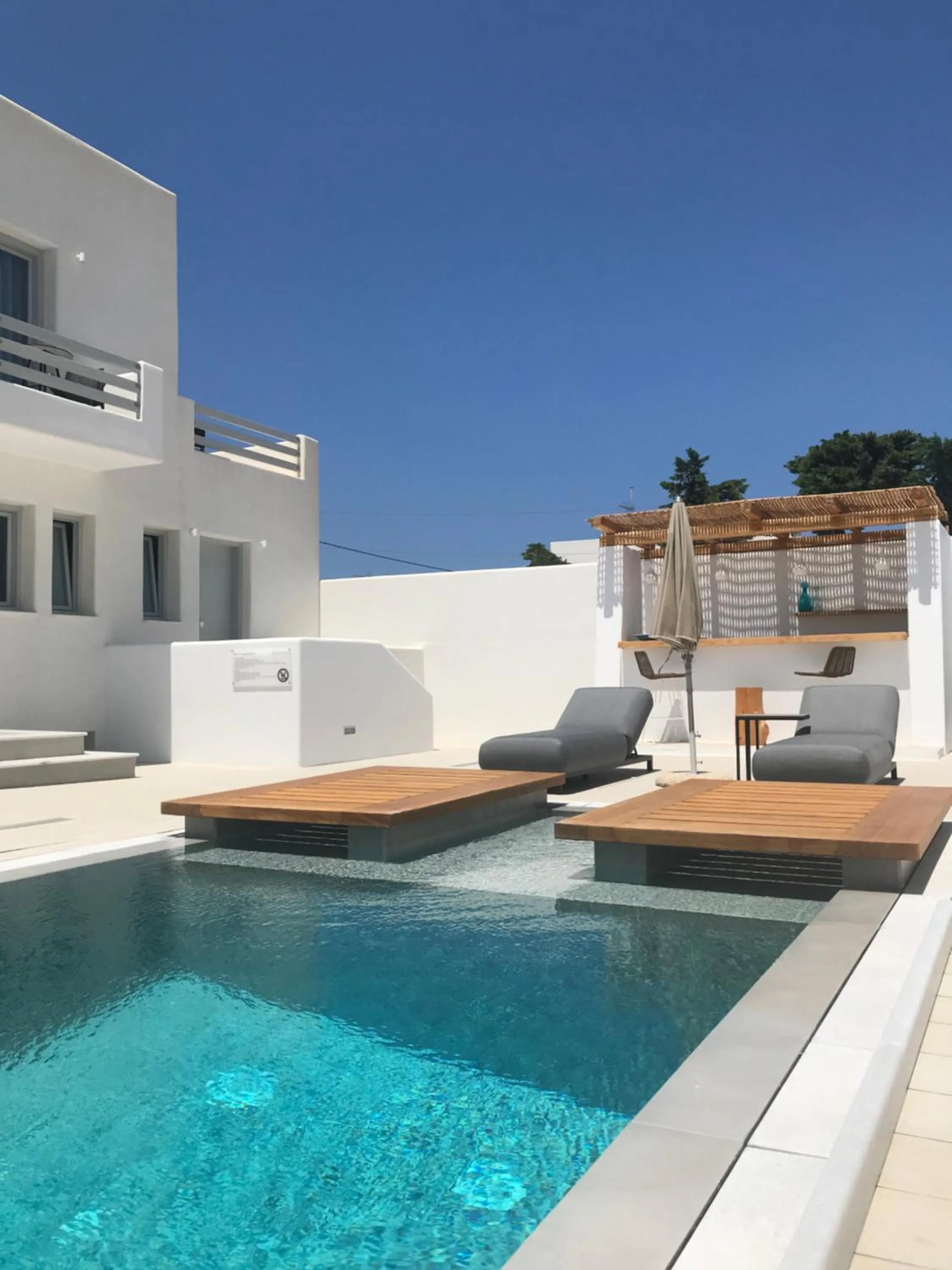 Swimming pool in Quartano Luxury Cycladic Residence, Adults Only (13+)
