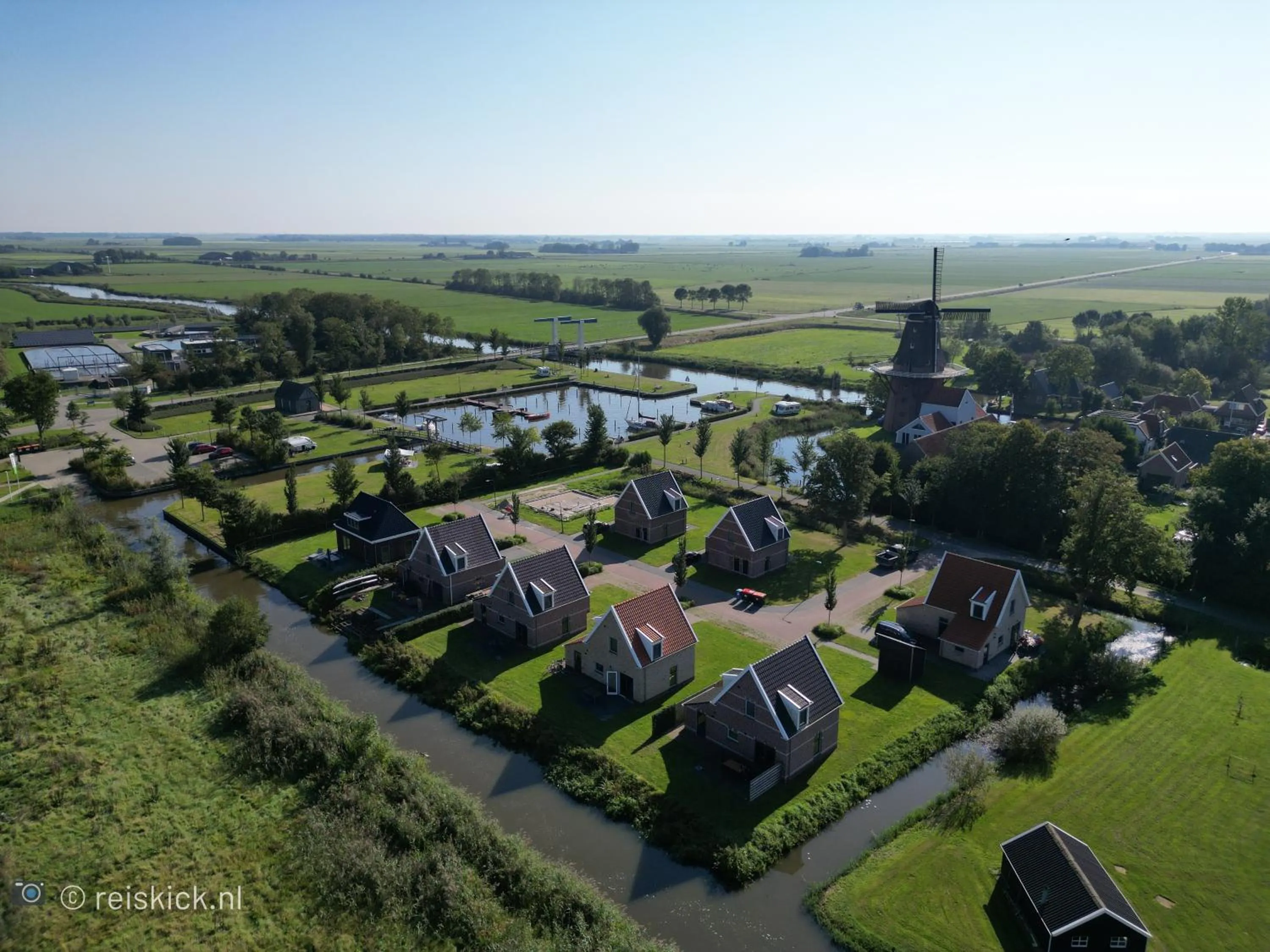 Bird's eye view in Waterdorp Burdaard