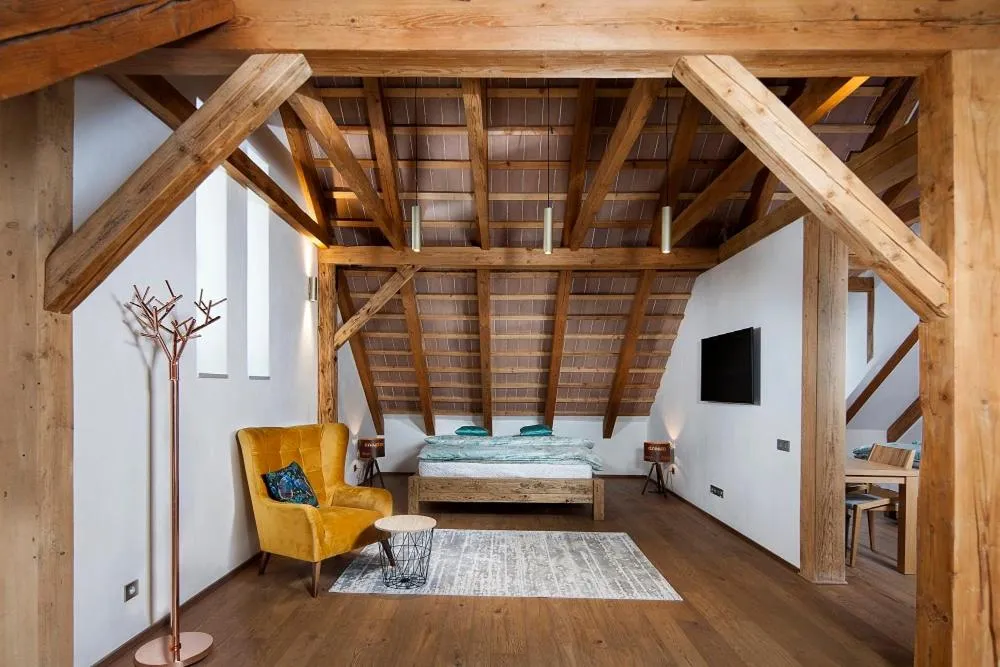 Bedroom in Kaštieľ Kubínyi