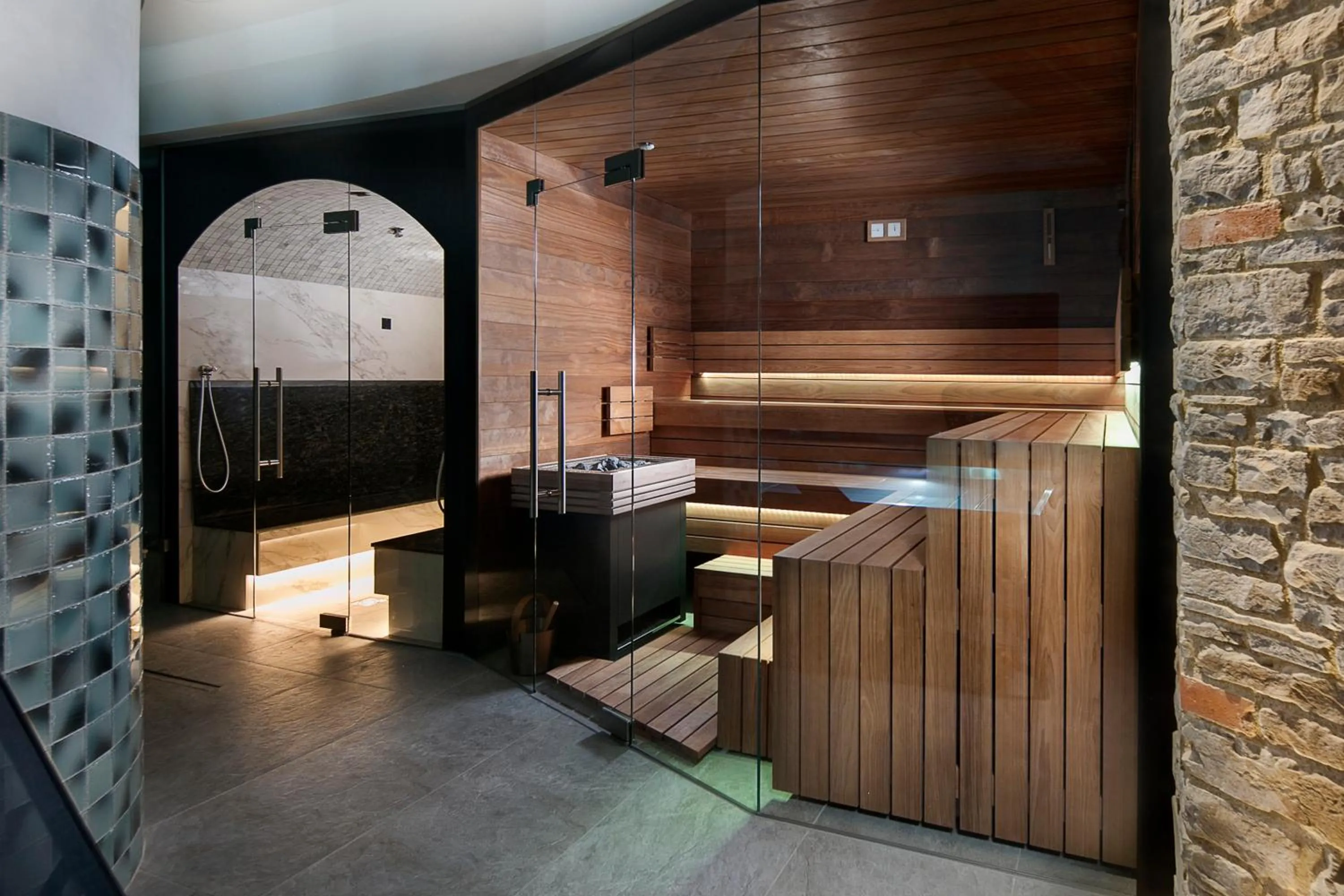 Sauna in Kaštieľ Kubínyi