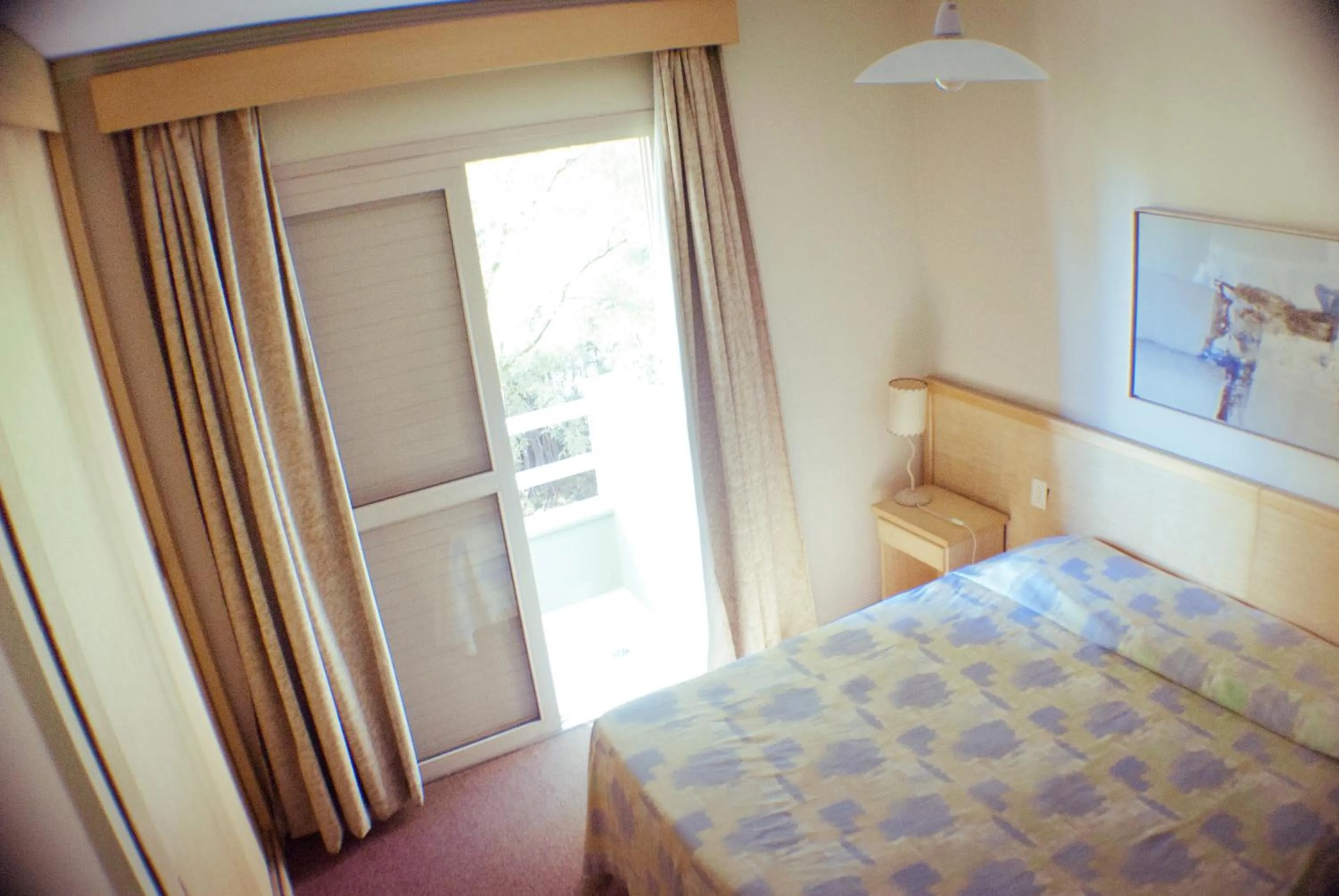 Balcony/Terrace, Bed in Residencial Bella Vista Suites