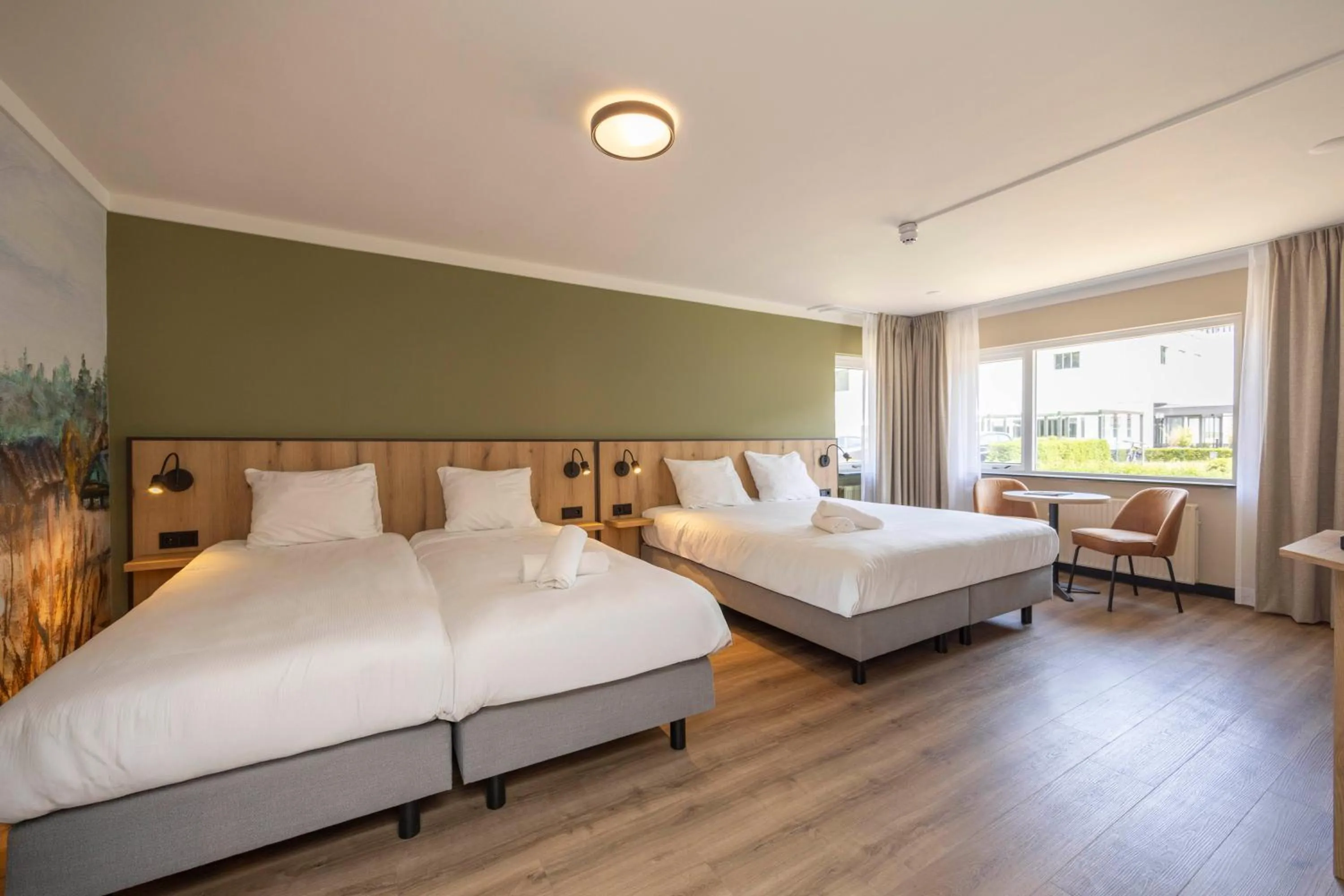 Bedroom, Bed in Fletcher Hotel-Restaurant Het Witte Huis