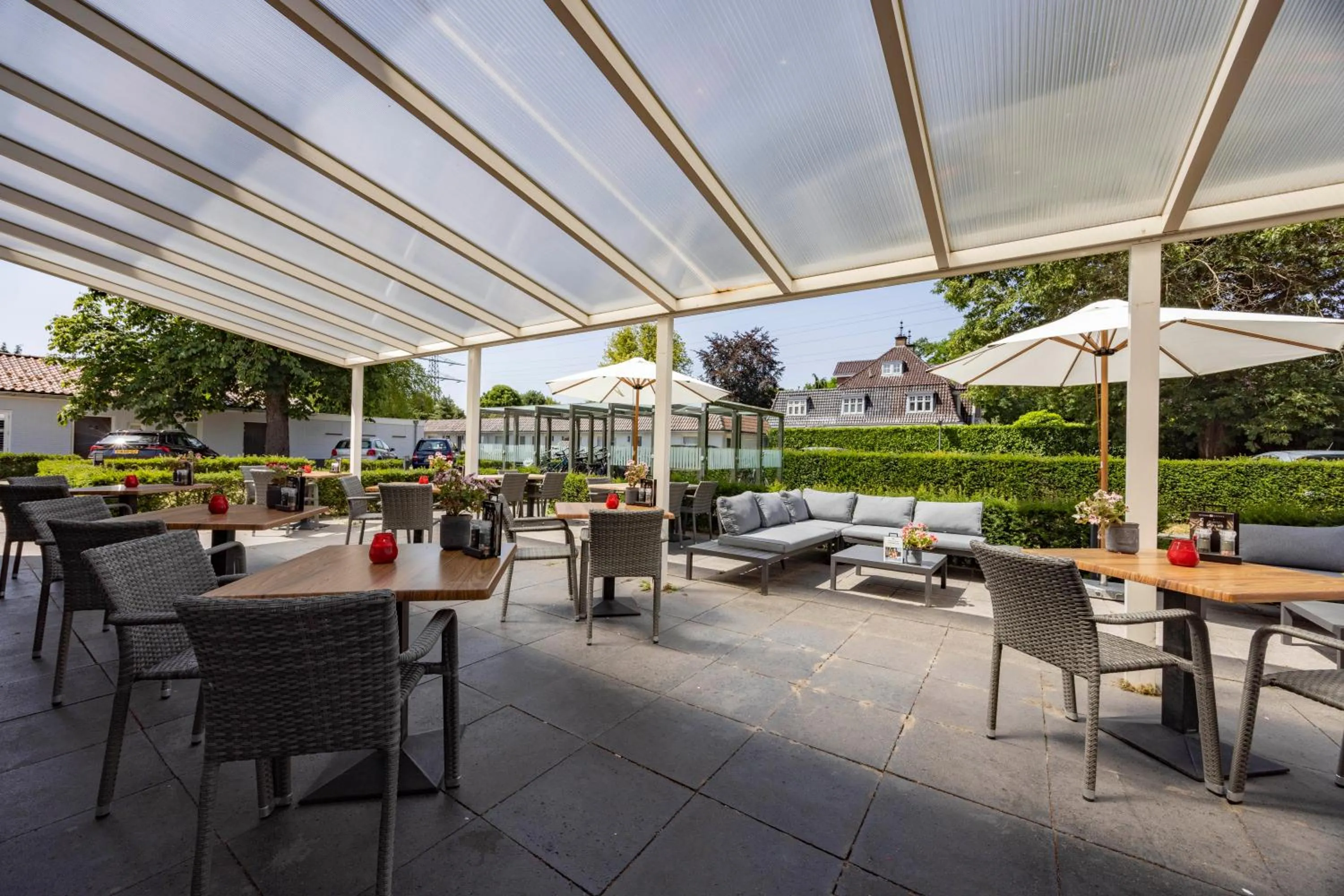 Balcony/Terrace in Fletcher Hotel-Restaurant Het Witte Huis